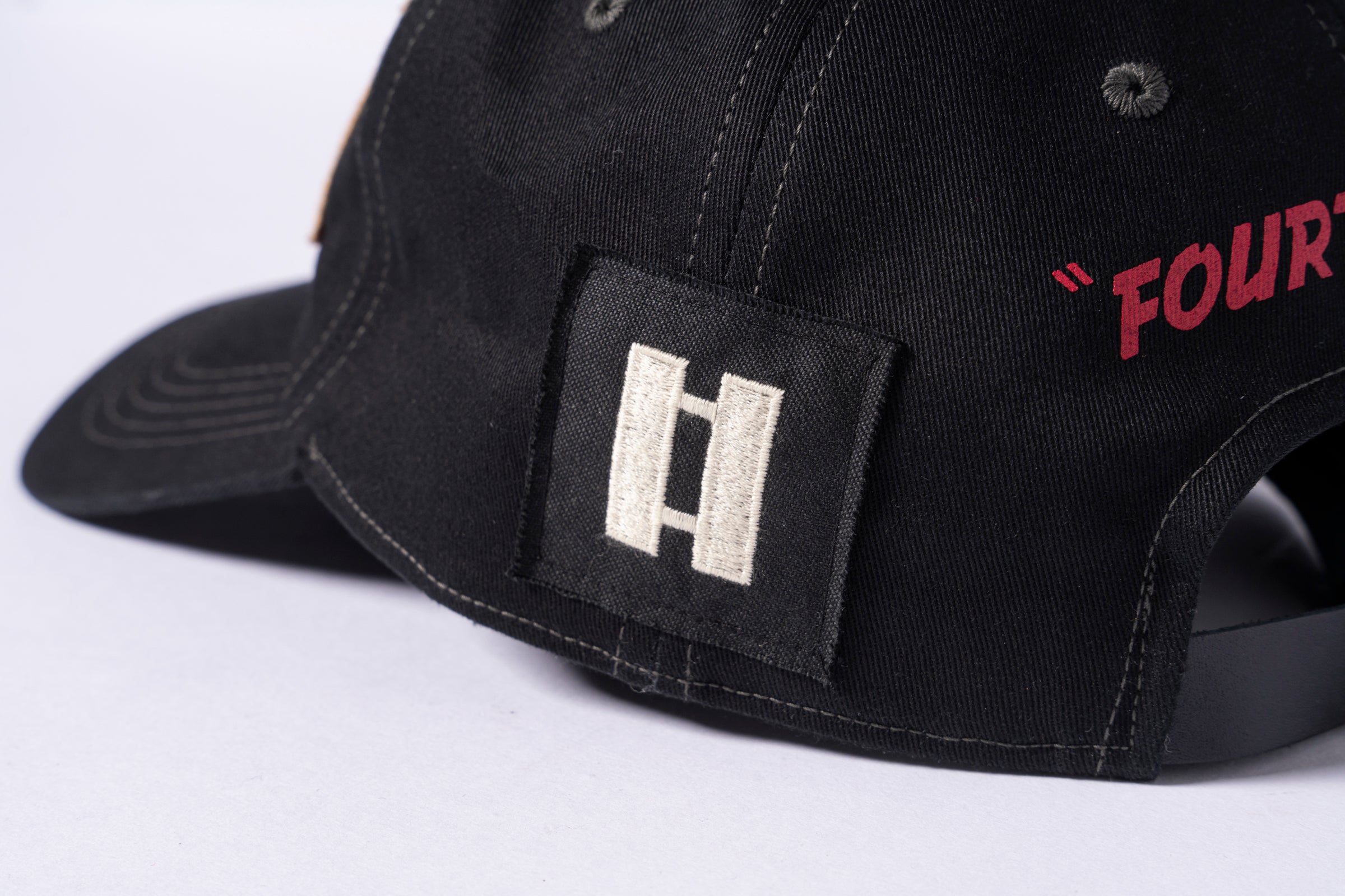 BASEBALL CAP / FOURTH BUT FIRST - BLACK