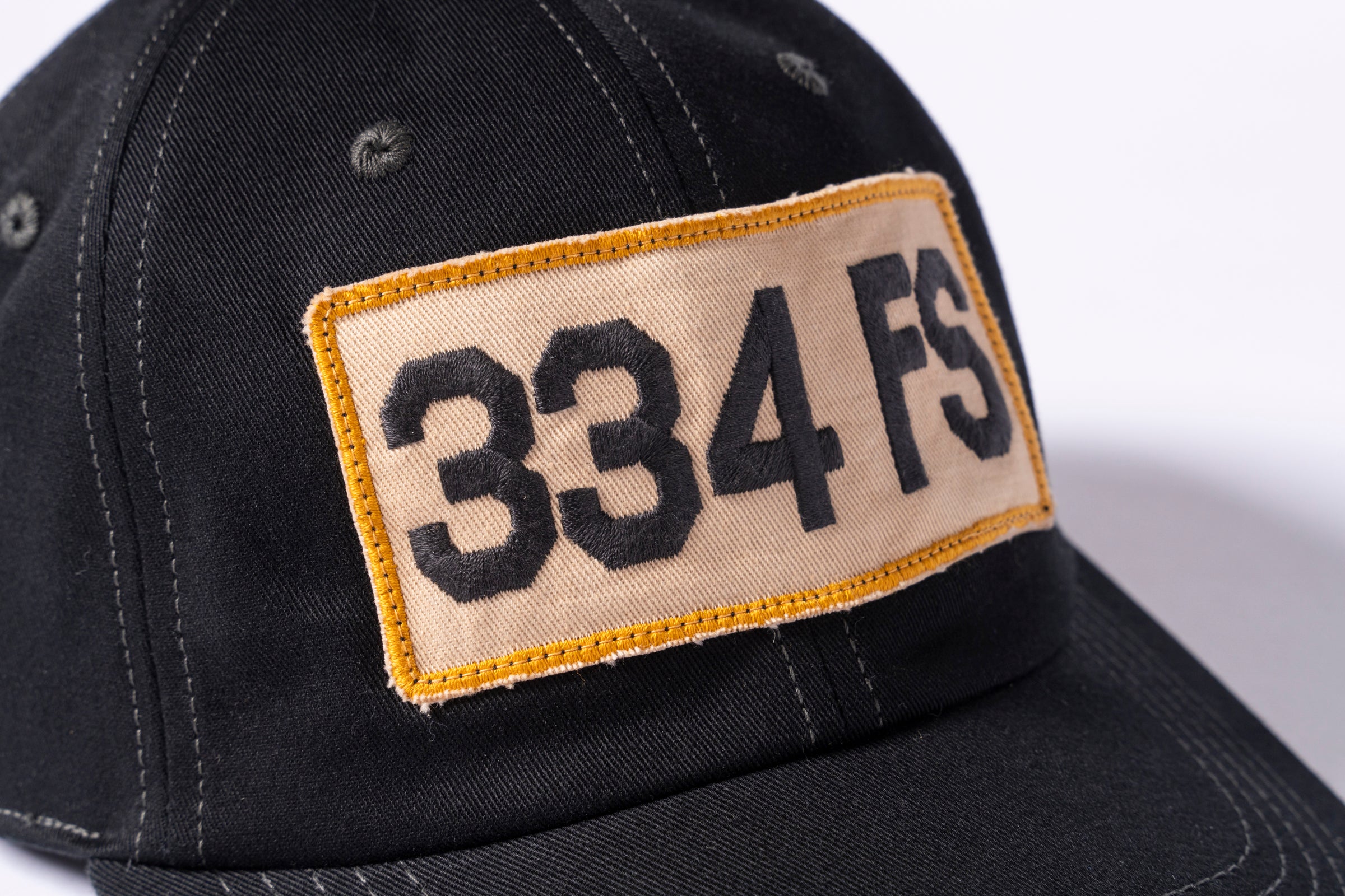 BASEBALL CAP / FOURTH BUT FIRST - BLACK