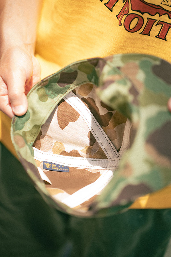 MA26002 A-3 CAP / REVERSIBLE FROGSKIN CAMOUFLAGE - GREEN