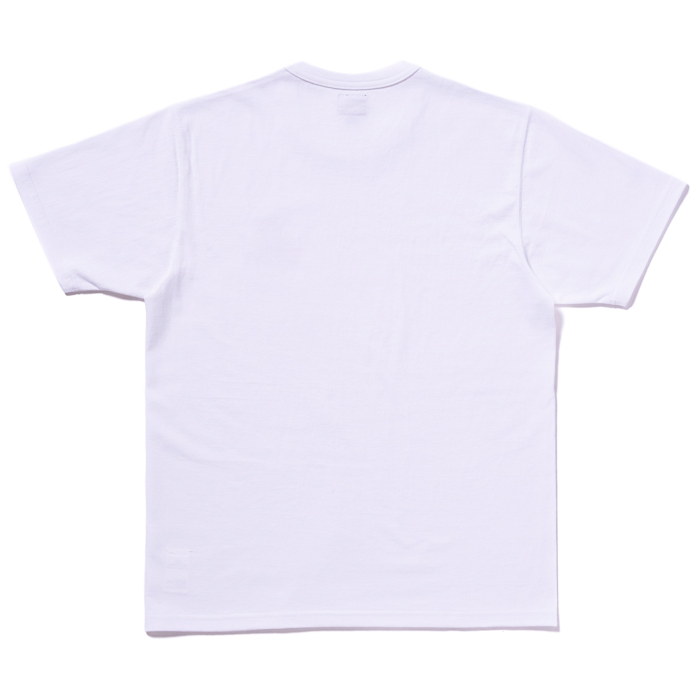 THE REAL MCCOY'S LOGO TEE S/S - WHITE