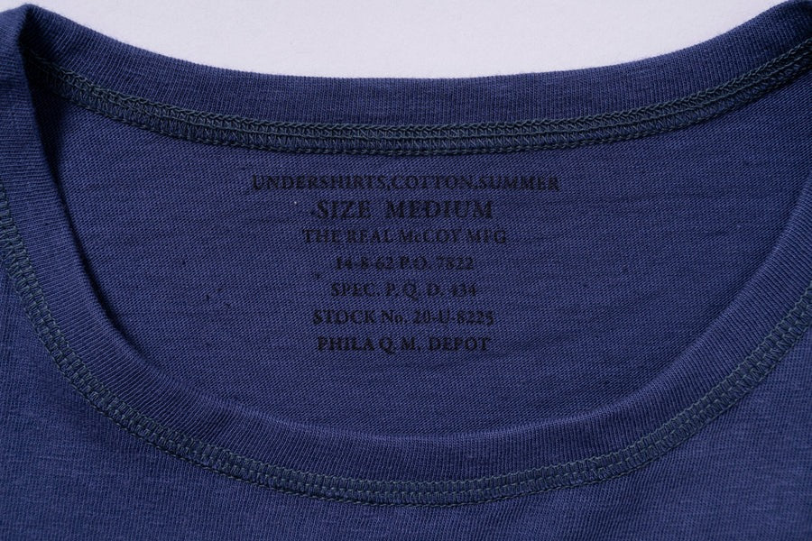 MC24014 UNDERSHIRT, COTTON, SUMMER - MQ NAVY