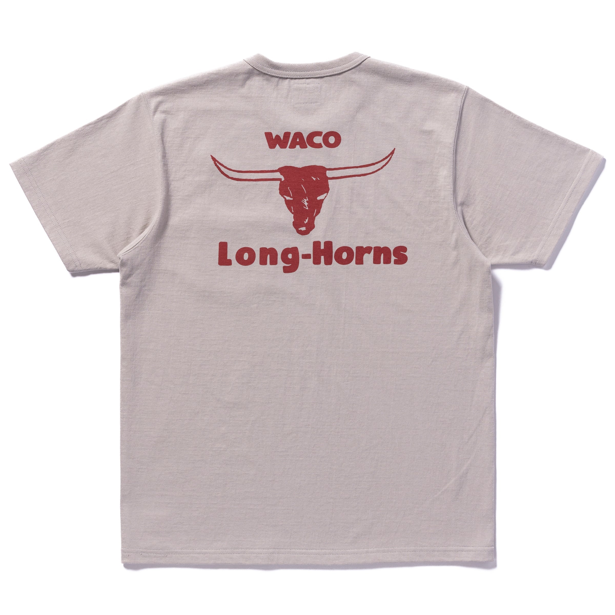 JOE MCCOY TEE / WACO LONG-HORNS - CLOUD