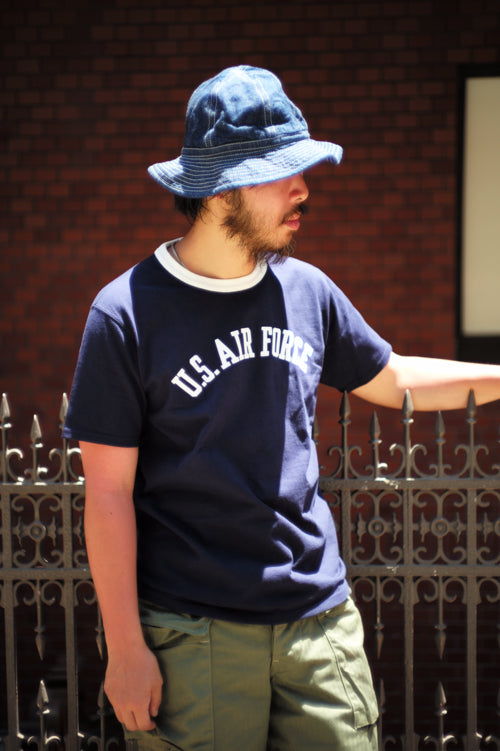 MC25008 MILITARY TEE / U.S. AIR FORCE - NAVY/MILK