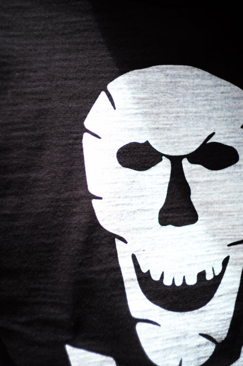 MC25012 ATHLETIC TEE / JOLLY ROGER - BLACK