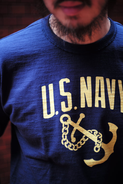 MC25023 ATHLETIC TEE / U.S. NAVY - NAVY