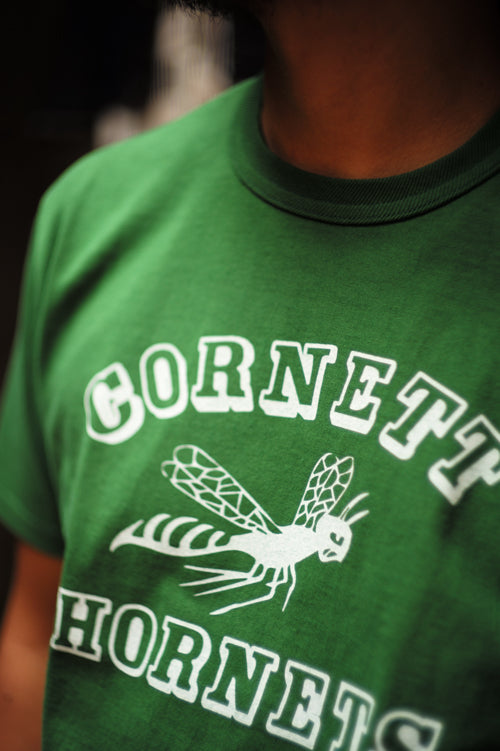 MC25025 JOE MCCOY TEE / HORNETS - GREEN