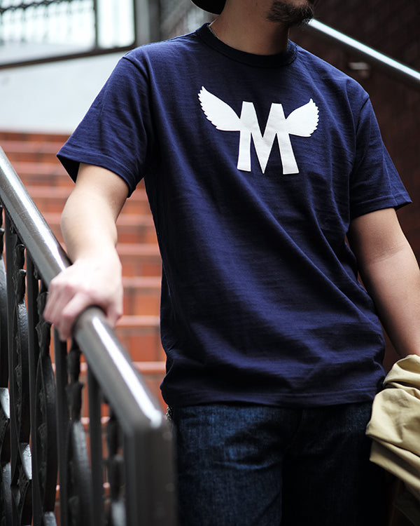 MC26020 ATHLETIC T-SHIRT / FLYING M - NAVY
