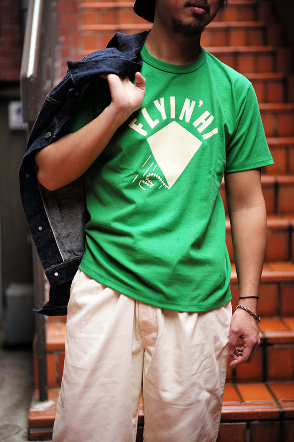 MC26026 JOE MCCOY TEE / FLYIN''HI - K.GREEN