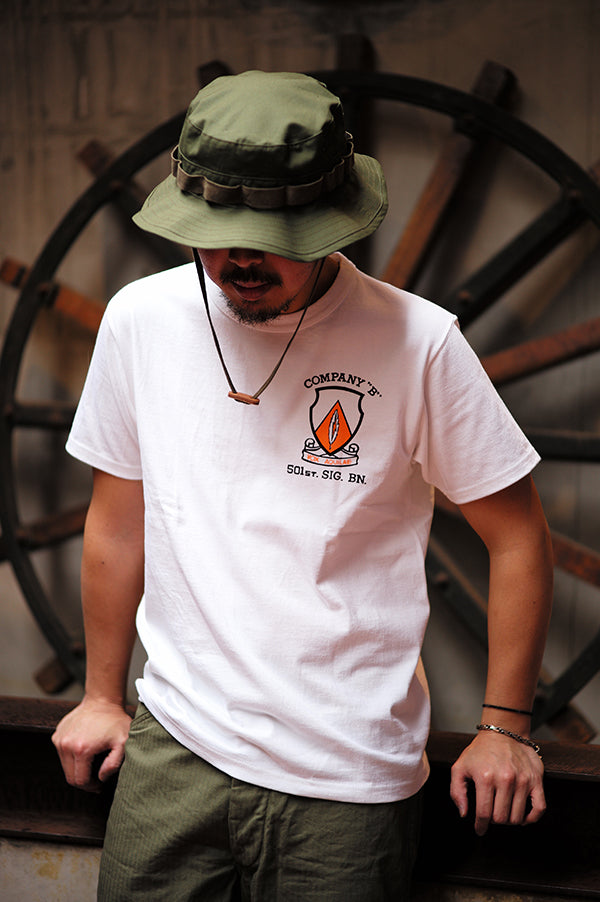 MC26033 MILITARY TEE / 501 st. SIG. BN. - WHITE