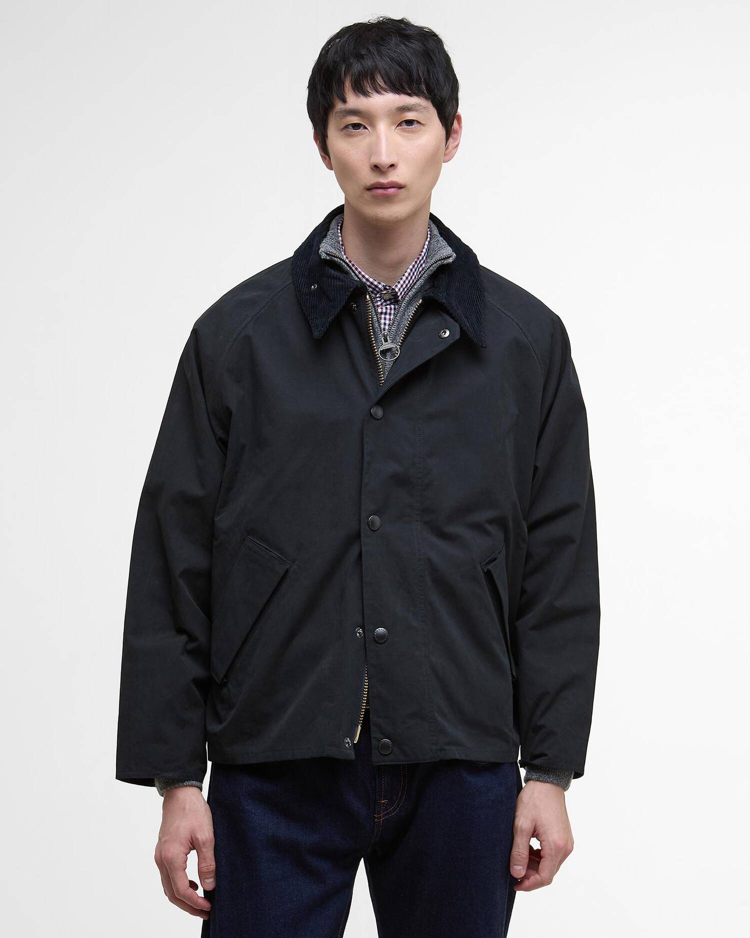 OS TRANSPORT CASUAL JACKET - NAVY