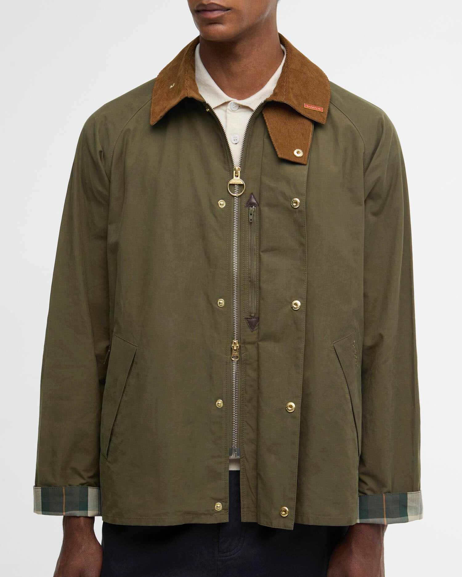 ICONS TRANSPORT CASUAL JACKET - IVY GREEN