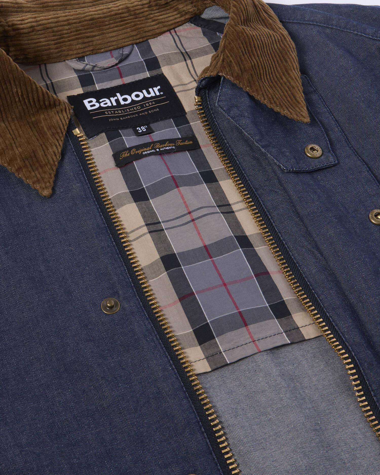 TRANSPORT DENIM CASUAL JACKET - INDIGO