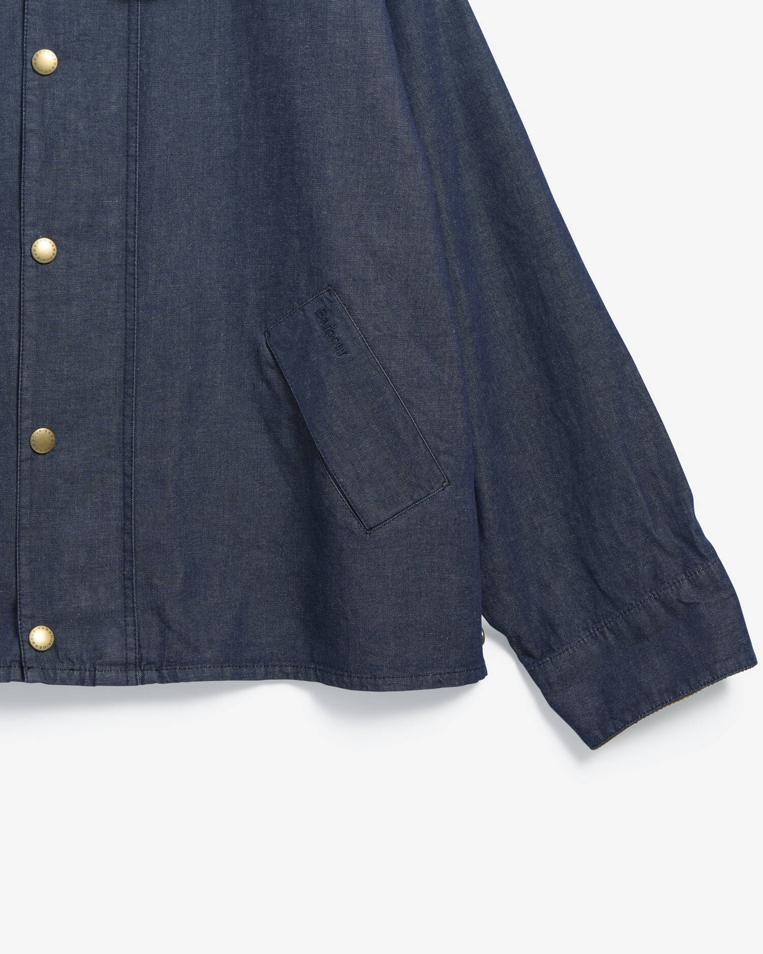 TRANSPORT DENIM CASUAL JACKET - INDIGO