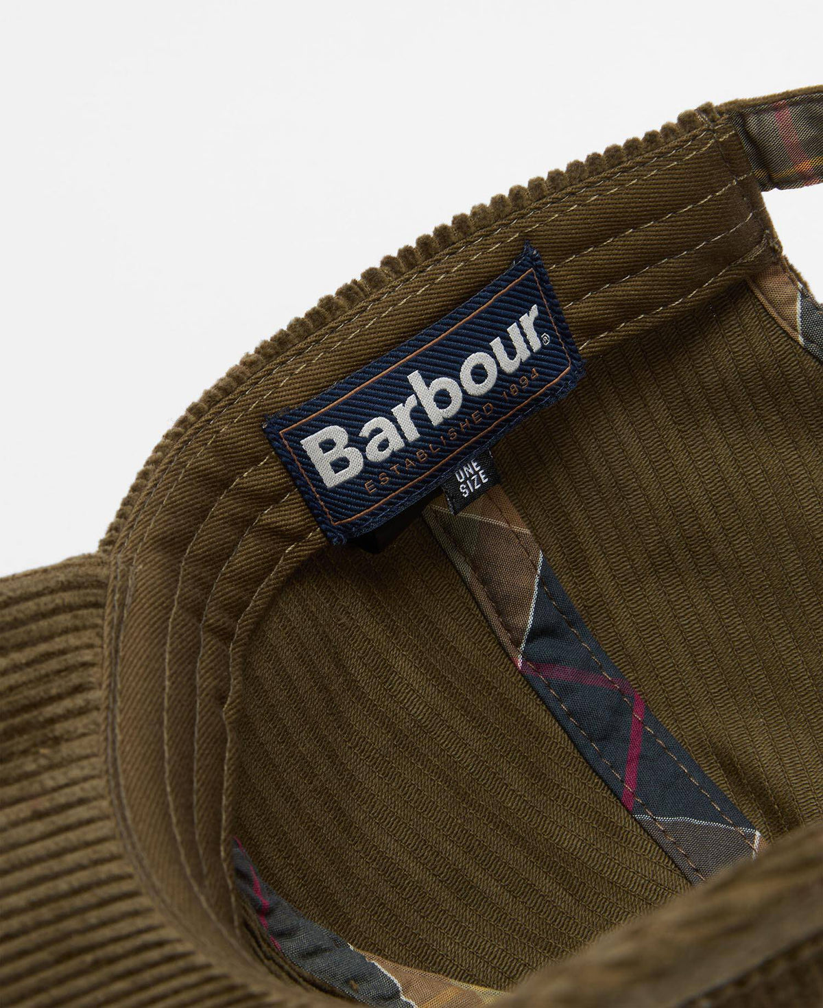 PRESTON CORD CAP - OLIVE
