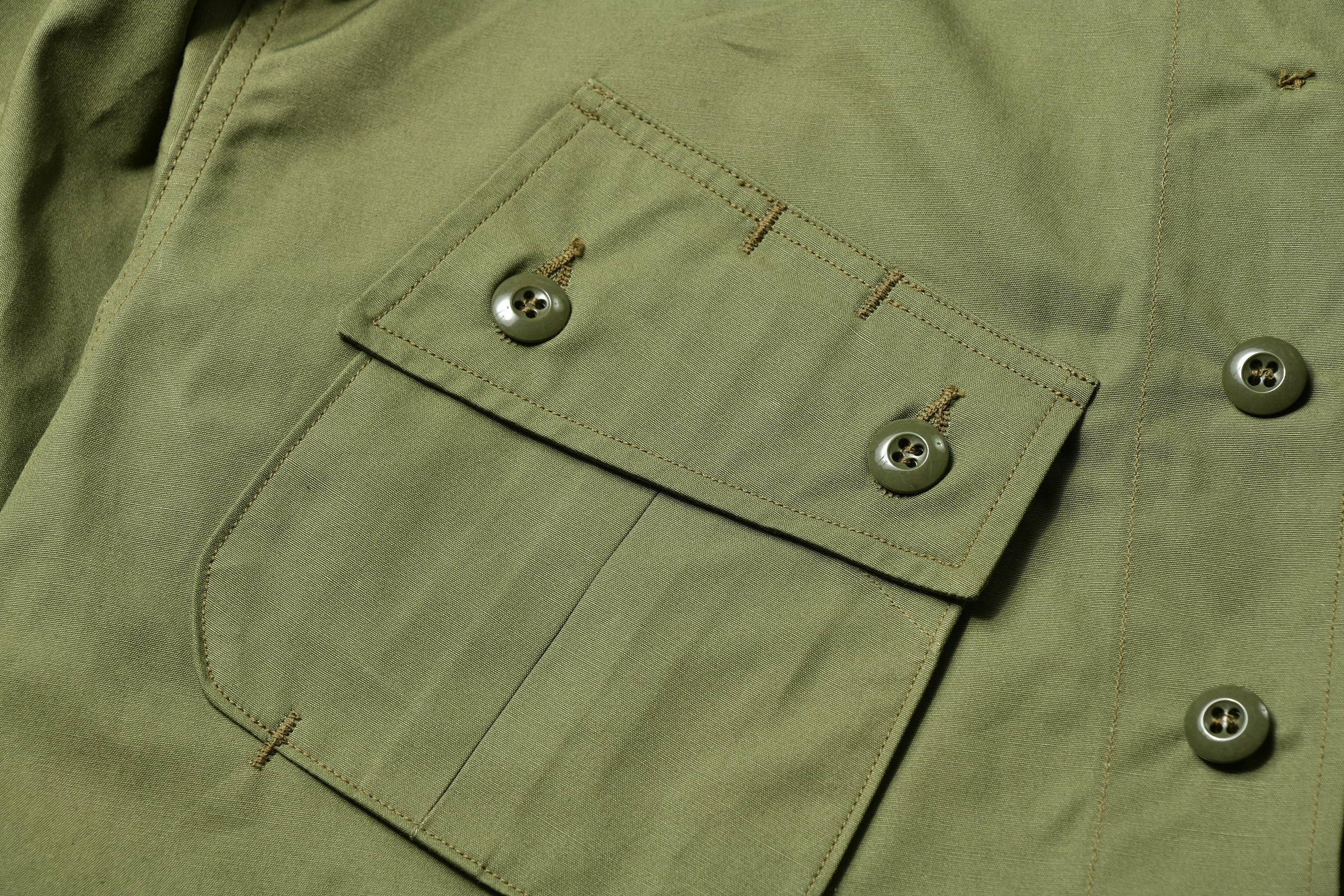 COAT MAN'S COMBAT TROPICAL (MODEL 220) - OLIVE