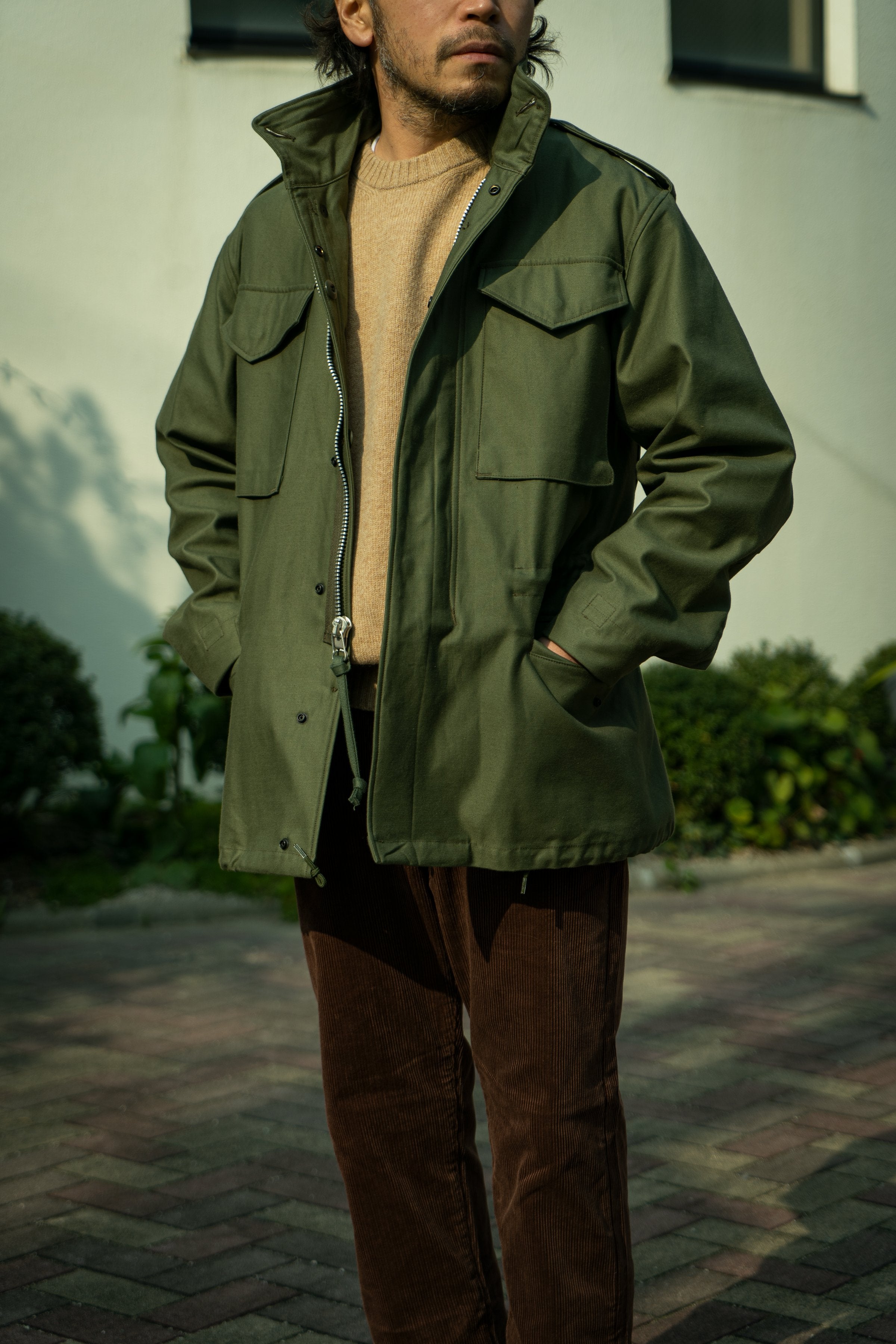 COAT MAN'S FIELD M-65 - OLIVE