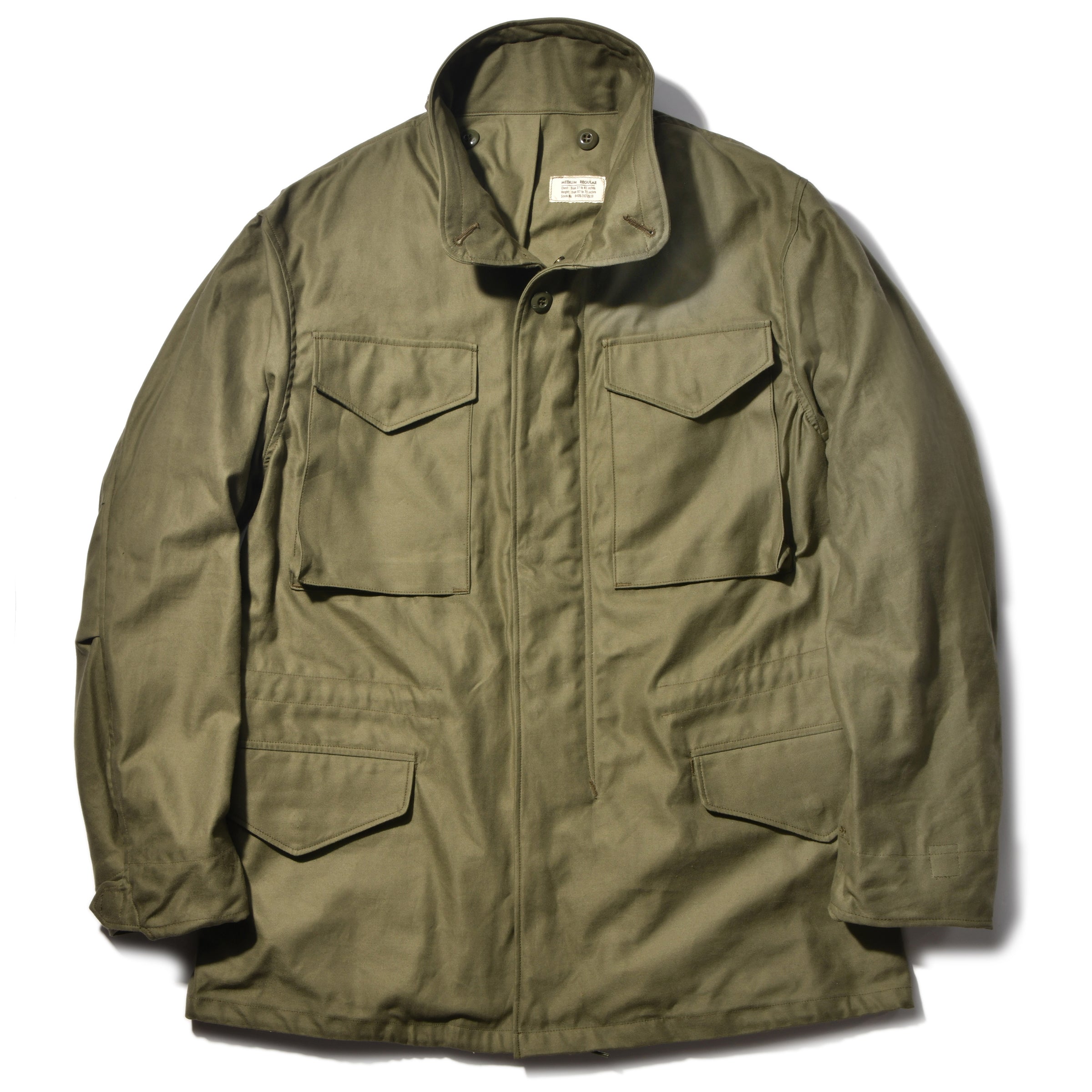 COAT MAN'S FIELD M-65 / EARLY MODEL - OLIVE