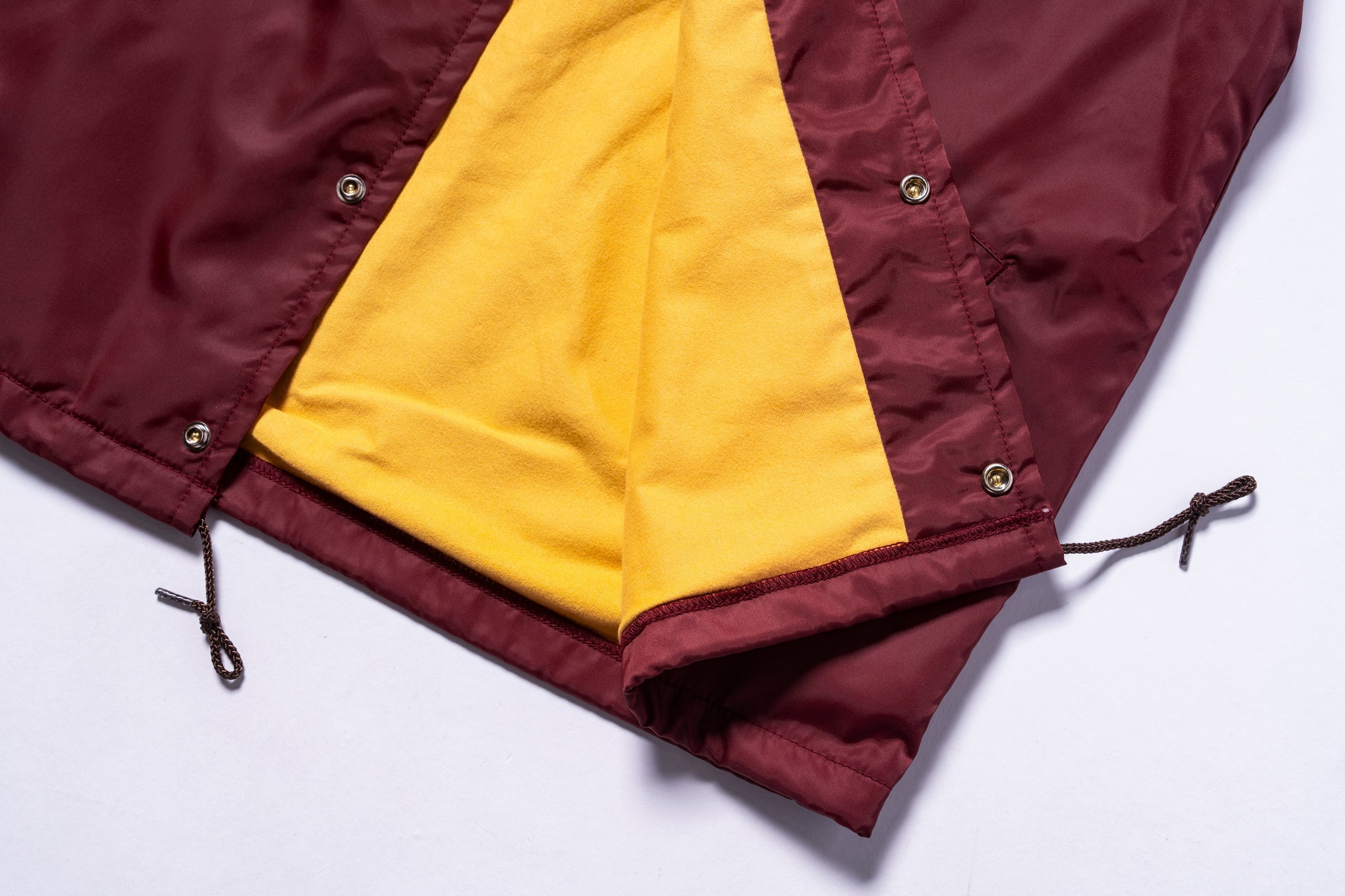 NYLON COACH JACKET / BIRDIES - BURGUNDY