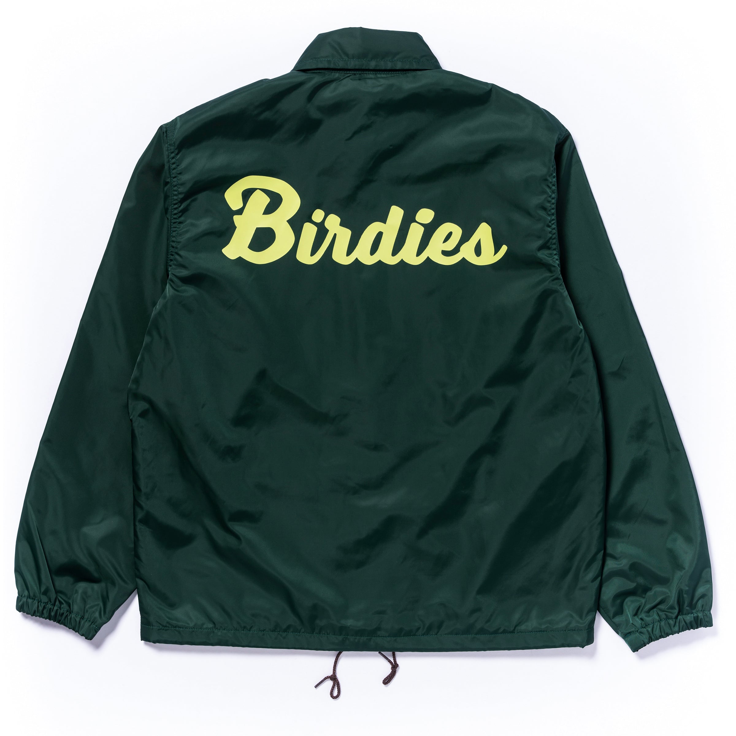 NYLON COACH JACKET / BIRDIES - FOREST