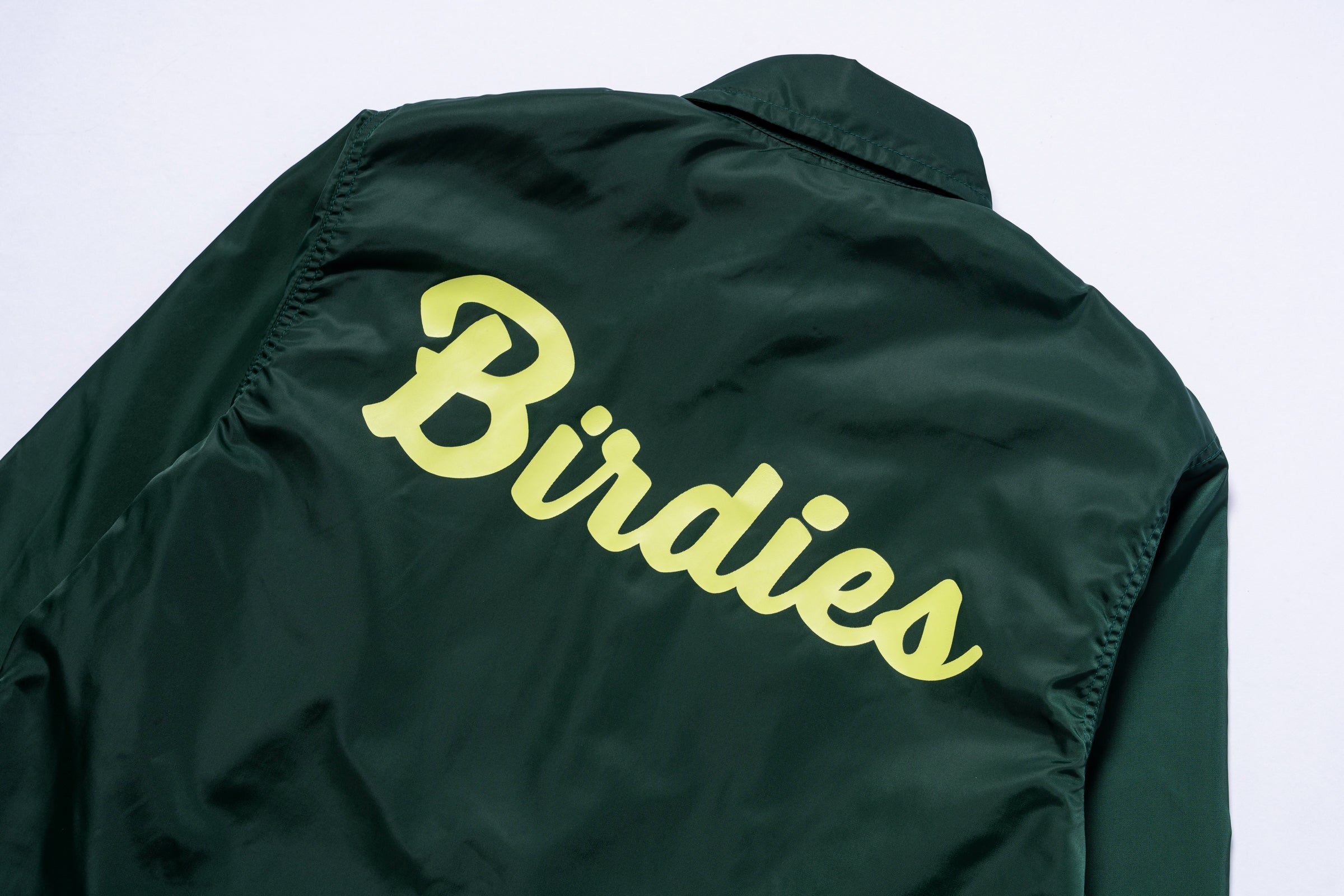 NYLON COACH JACKET / BIRDIES - FOREST