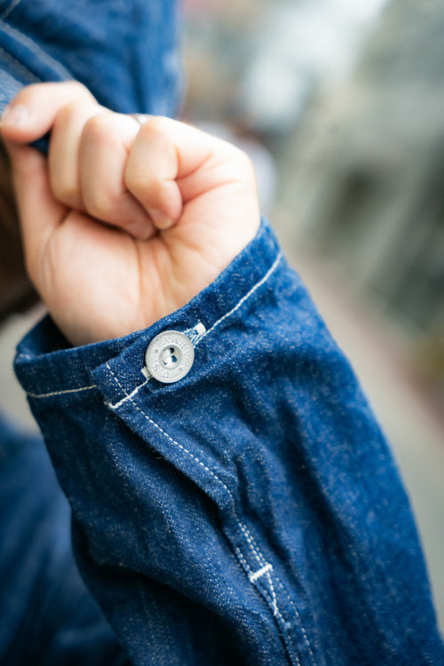 MJ25005 JUMPER WORKING DENIM BLUE - INDIGO