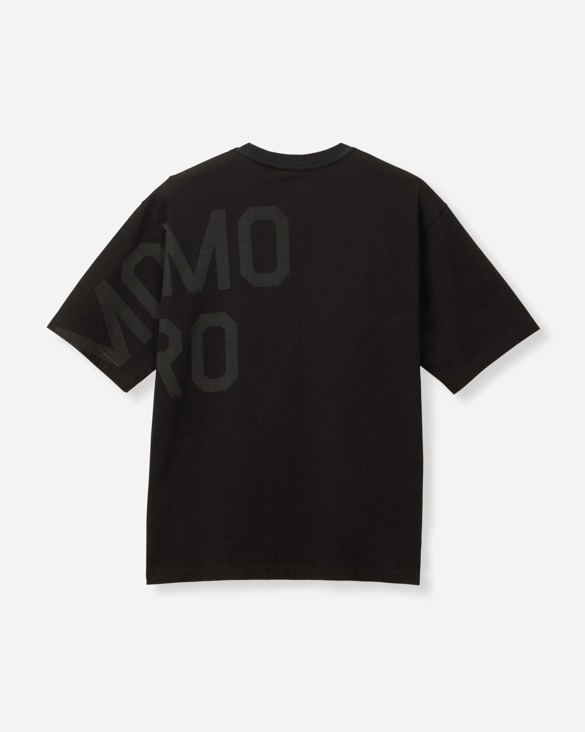 MMTS6027 ZIMBABWE COTTON S/S TEE - MOMOTAR - BLACK