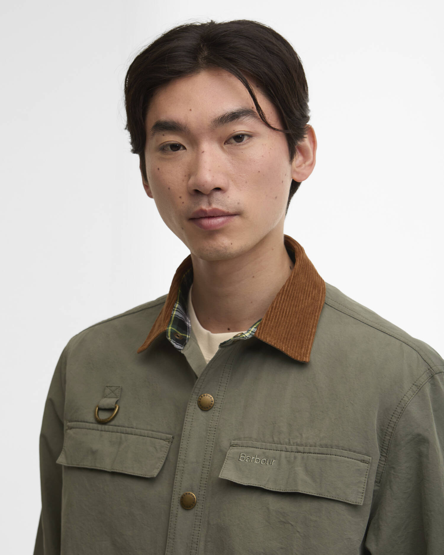 SPEY POPLIN OVERSHIRT - ARCHIVE OLIVE