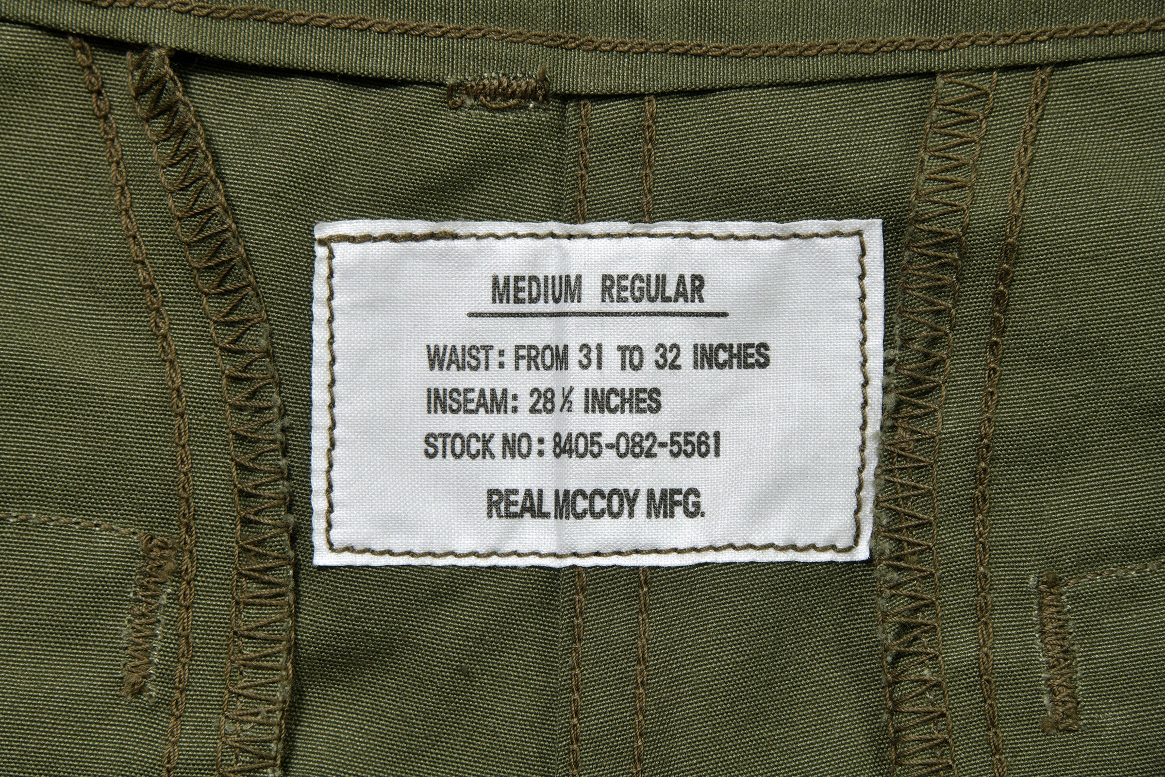 TROUSERS MAN'S COMBAT TROPICAL (MODEL 220) - OLIVE