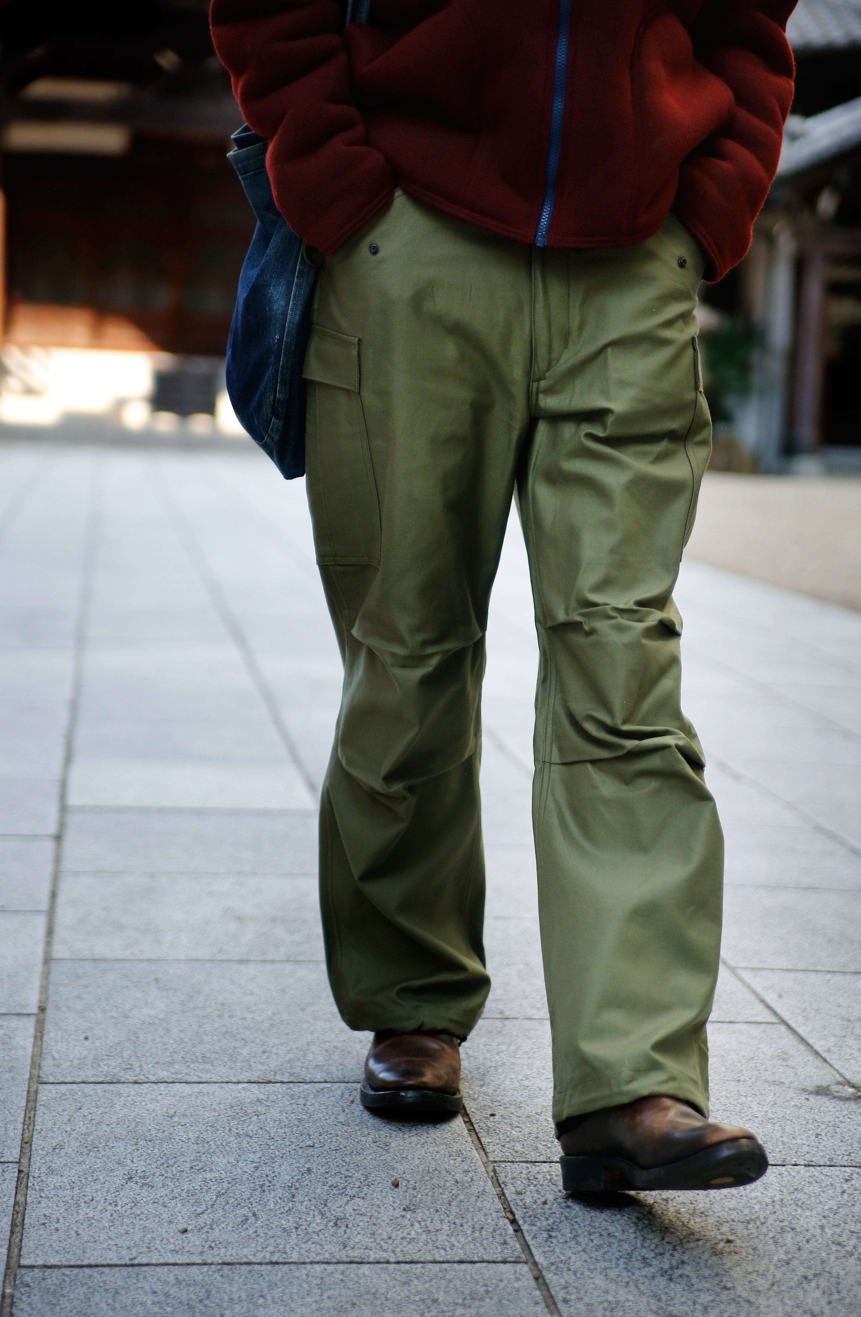 TROUSERS MEN'S FIELD M-65 - OLIVE