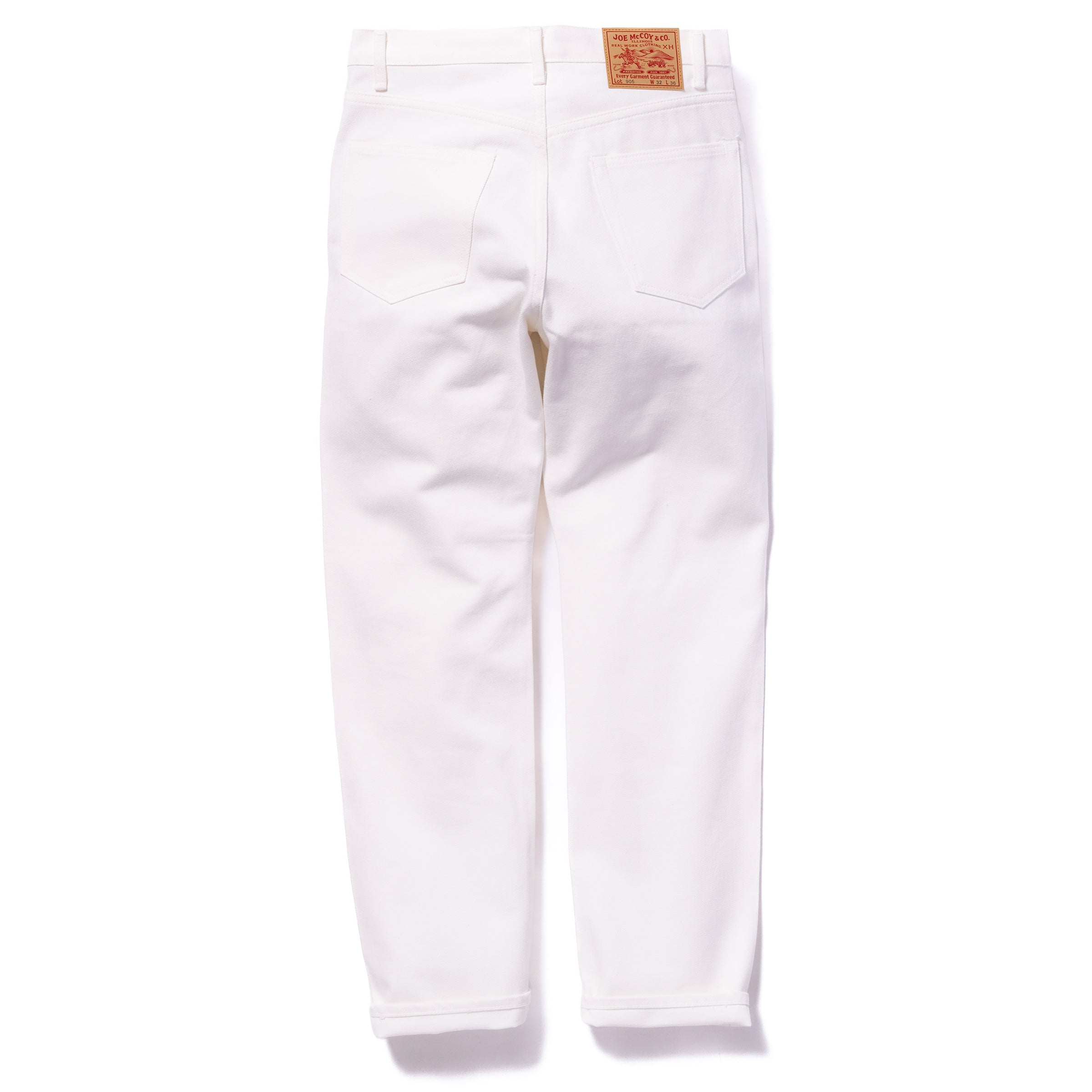 JOE MCCOY Lot.905 / WHITE DENIM - WHITE