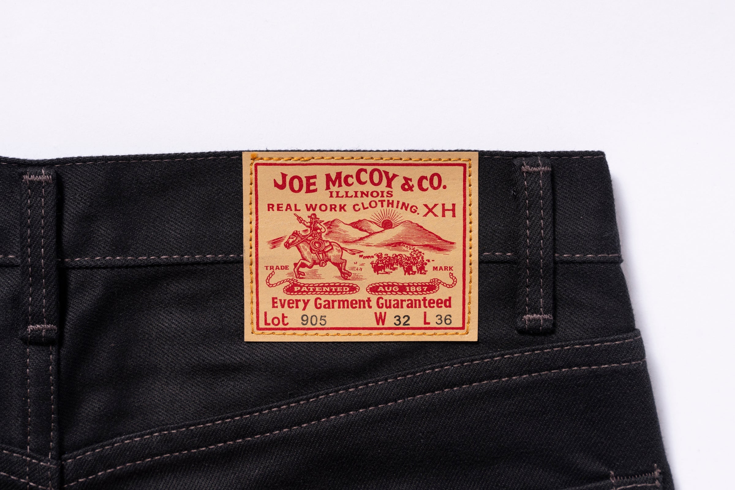 JOE MCCOY Lot.905 / BLACK DENIM - CHARCOAL