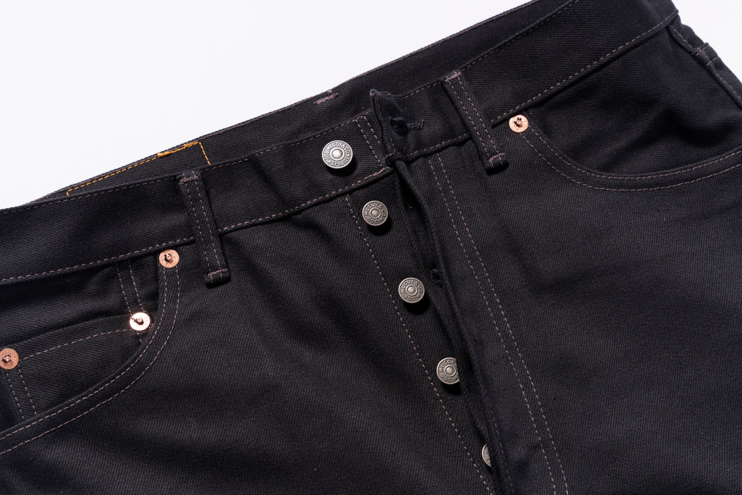 JOE MCCOY Lot.905 / BLACK DENIM - CHARCOAL