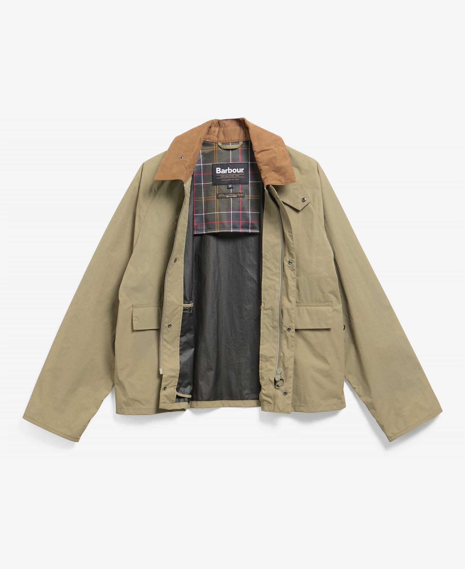 RIPSTOP SPEY SHOWERPROOF JACKET - BLEACHED OLIVE