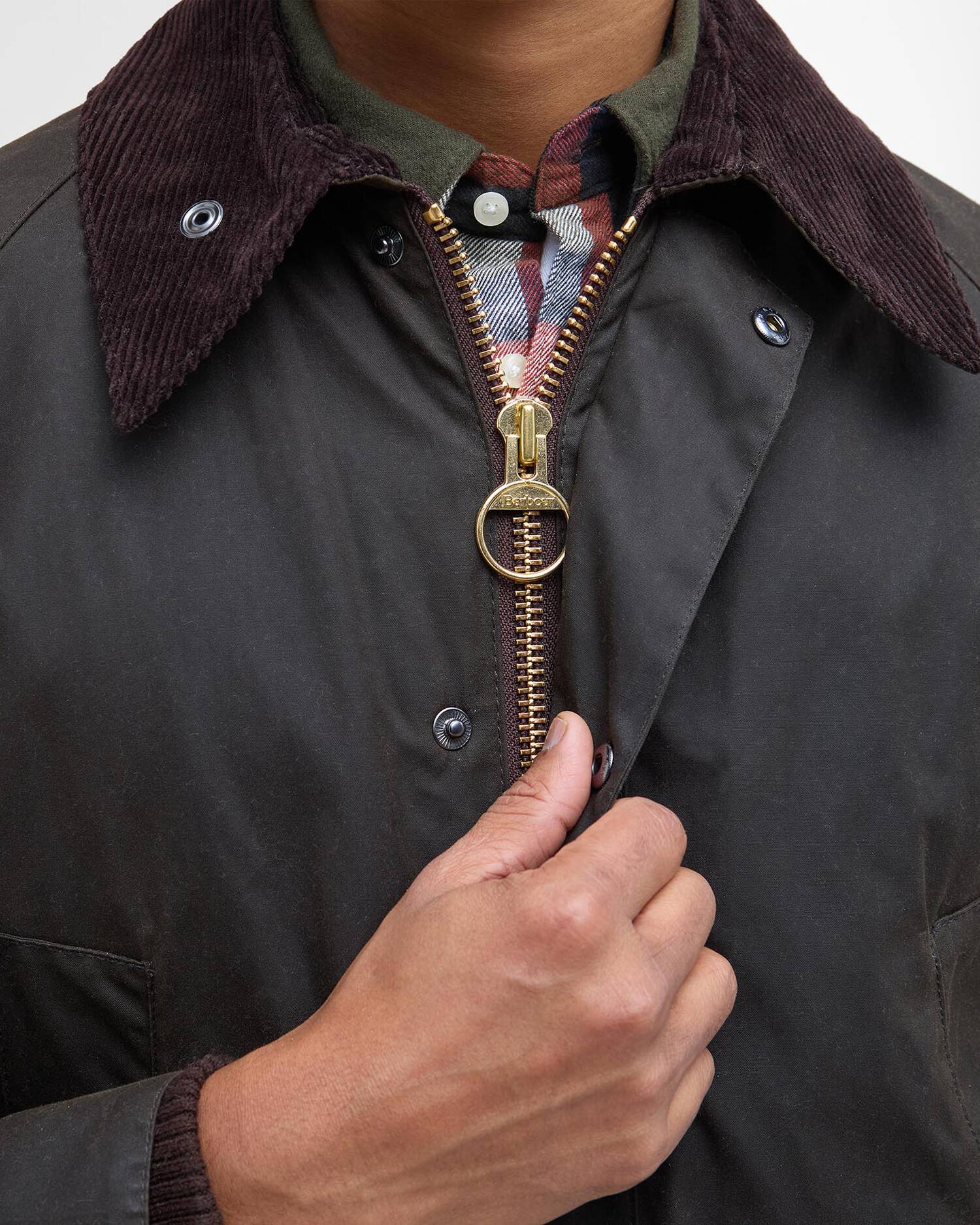 CLASSIC BEDALE WAX JACKET - OLIVE