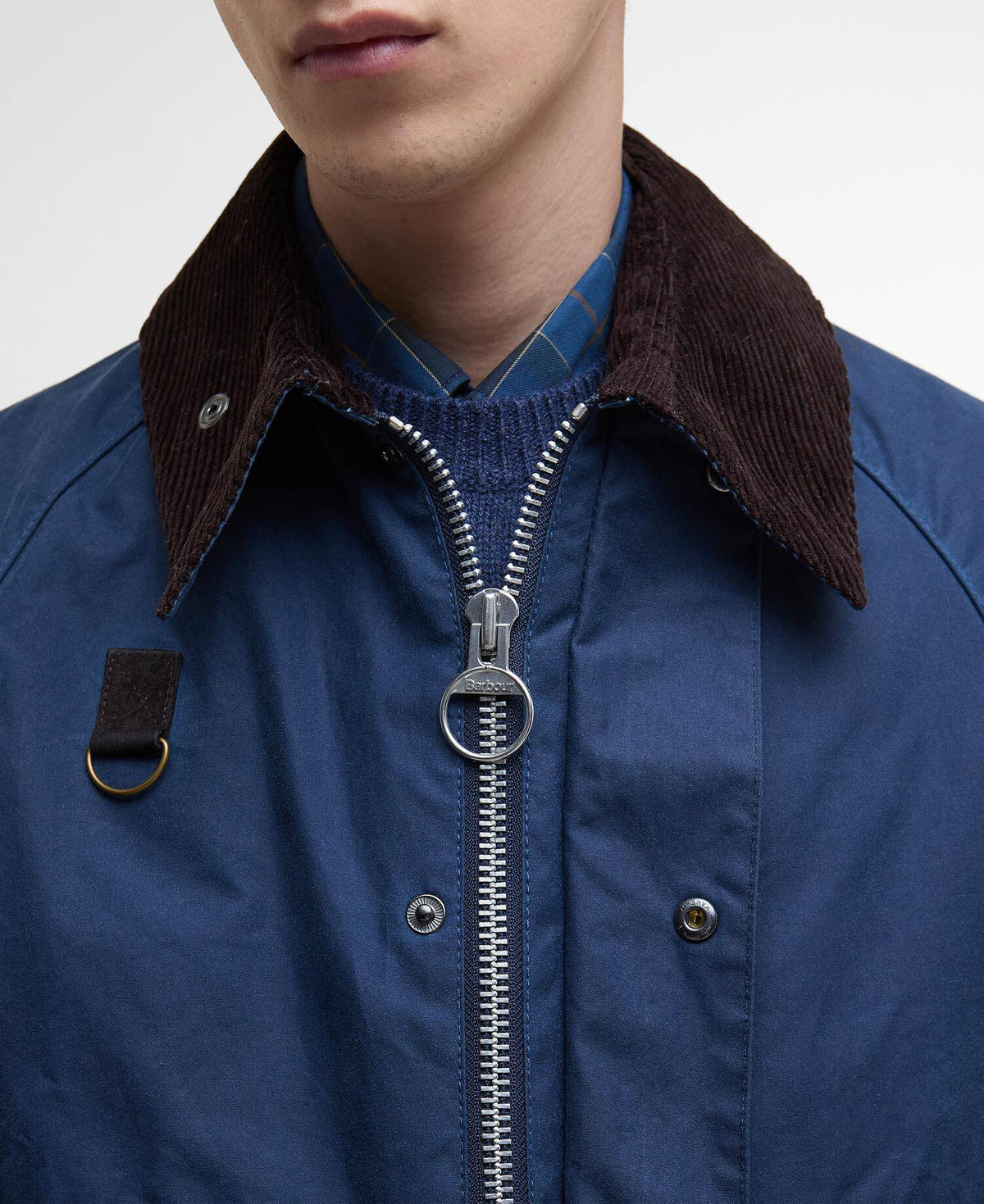 SPEY WAX JACKET - WASHED COBALT