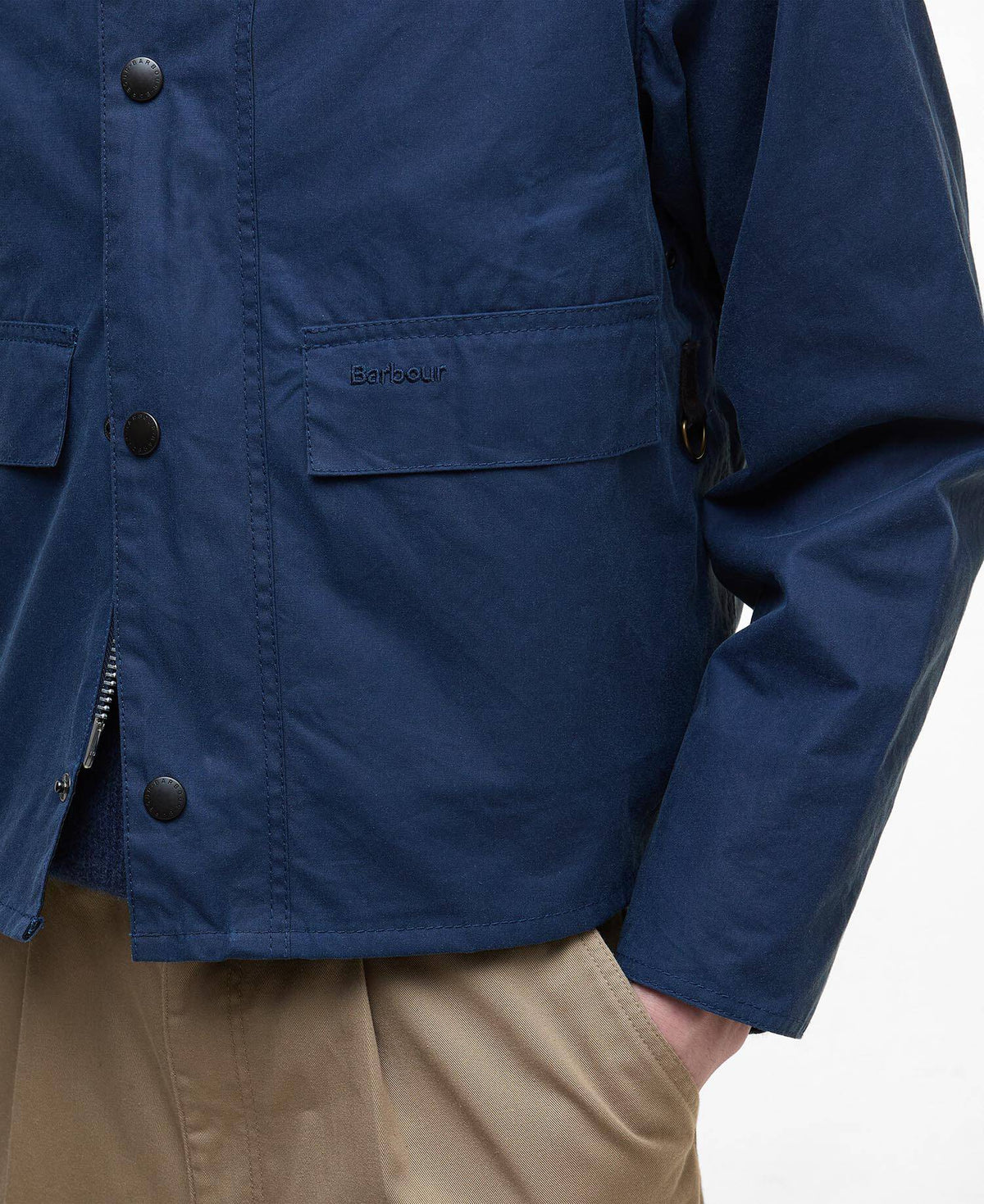 SPEY WAX JACKET - WASHED COBALT