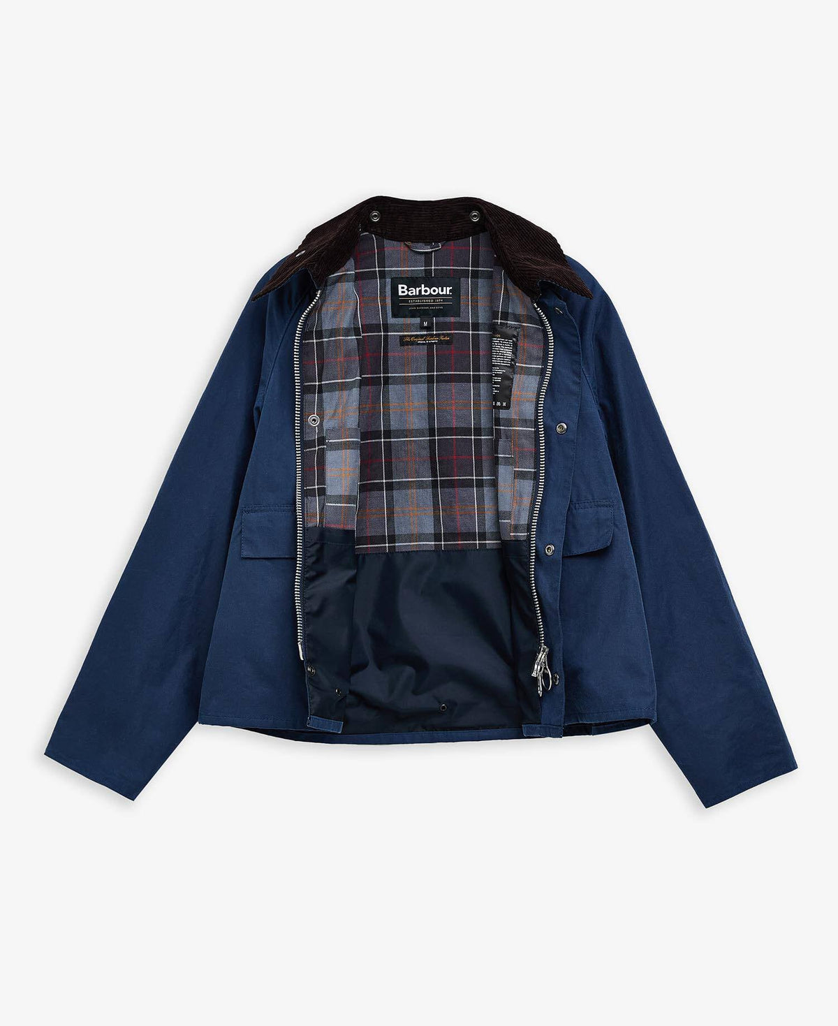 SPEY WAX JACKET - WASHED COBALT