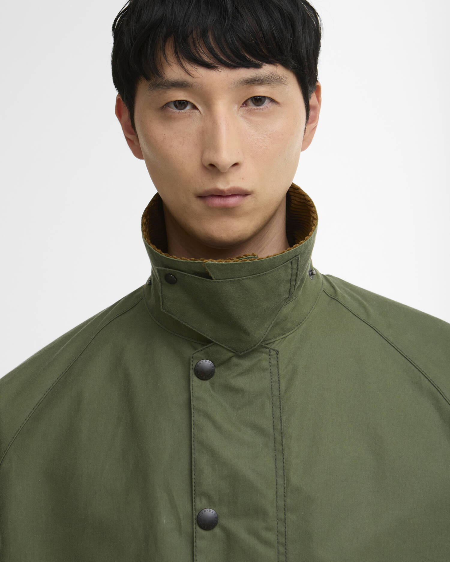 OS TRANSPORT WAX JACKET - LIGHT MOSS