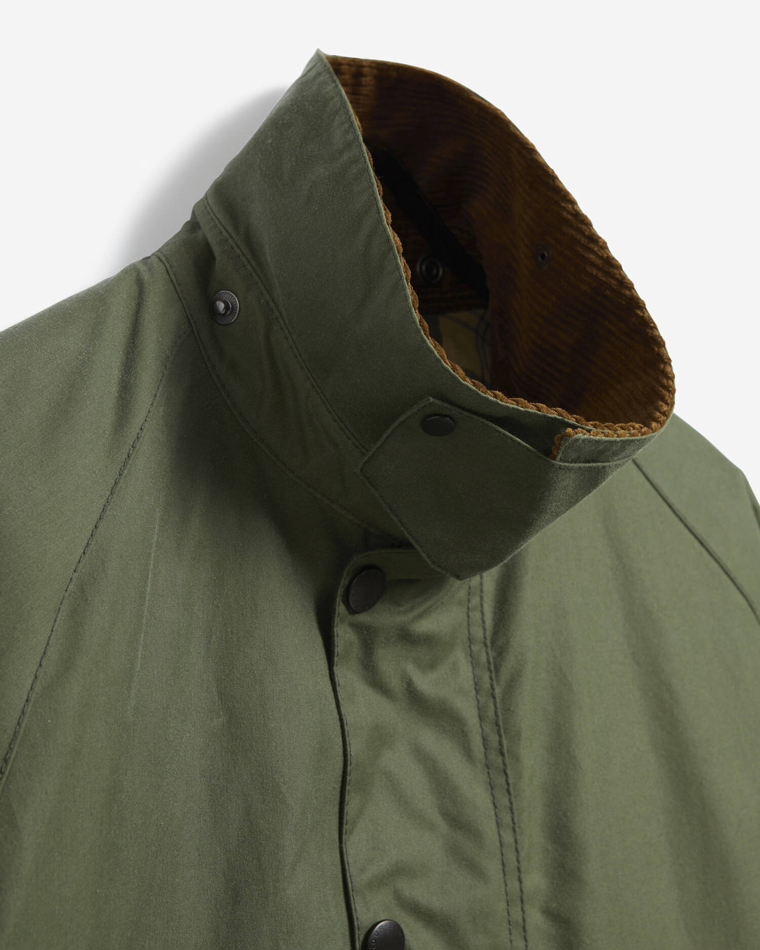 OS TRANSPORT WAX JACKET - LIGHT MOSS