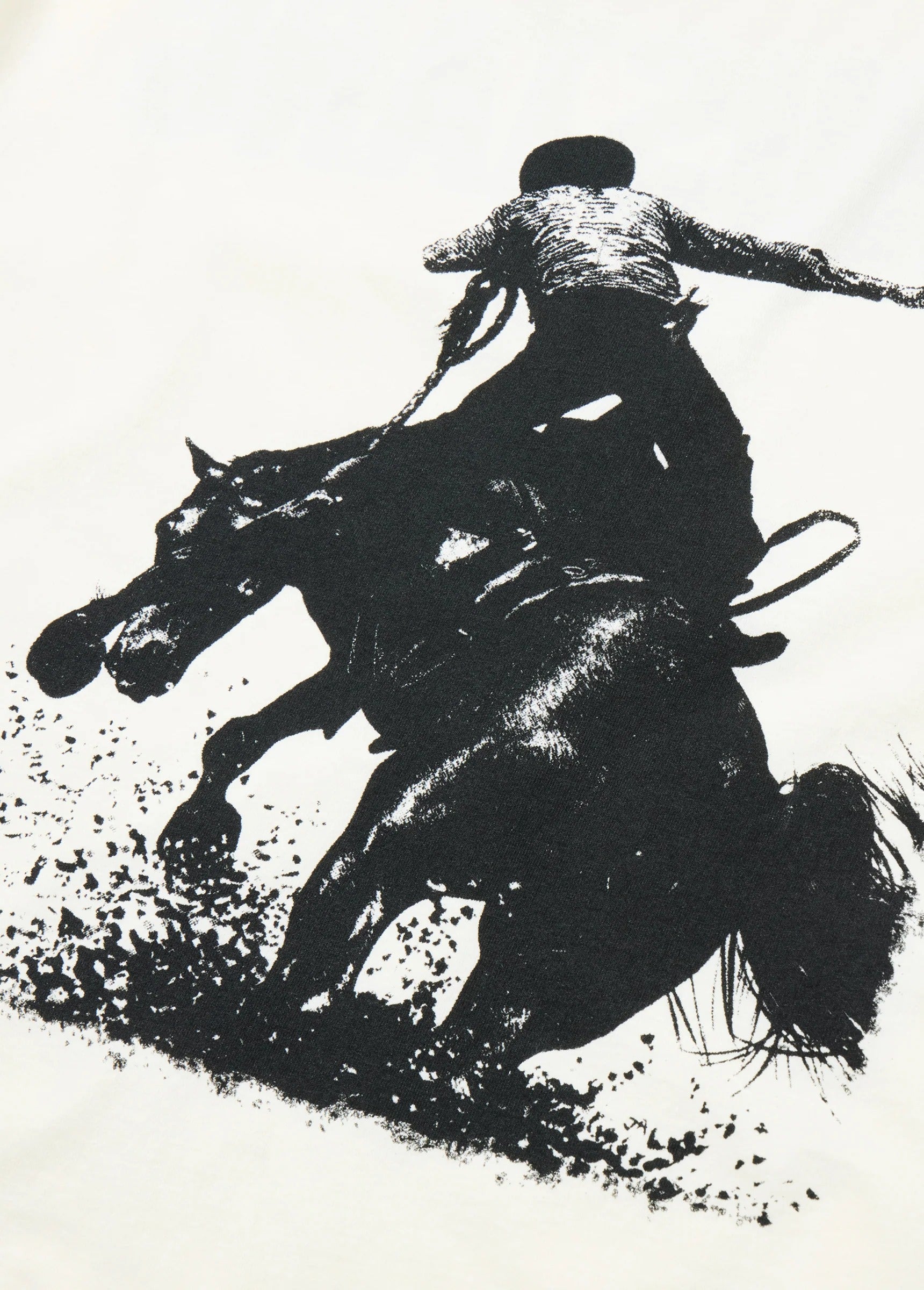 MUSTANG TSHIRT - BONE