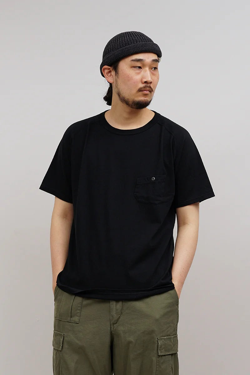 5.6oz BASIC T-SHIRT - BLACK
