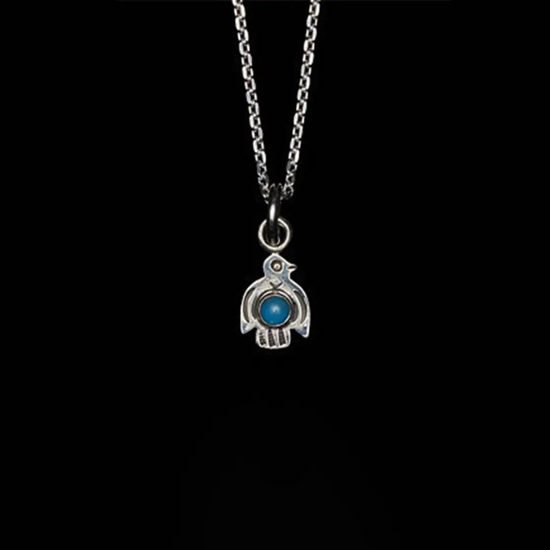 NL-0144 BABY THUNDERBIRD PENDANT (TURQUOISE)