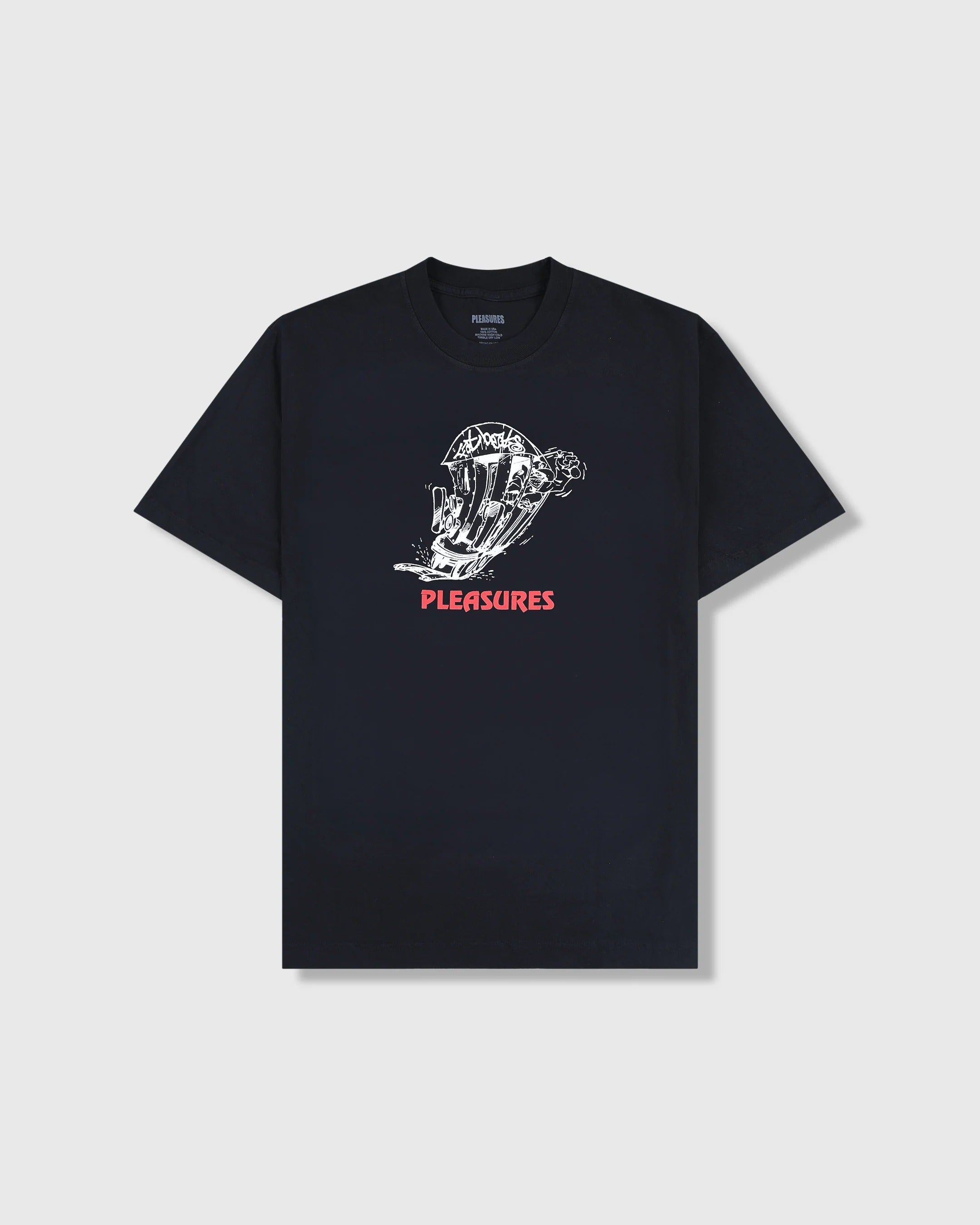 9th STREET TEE S/S - BLACK