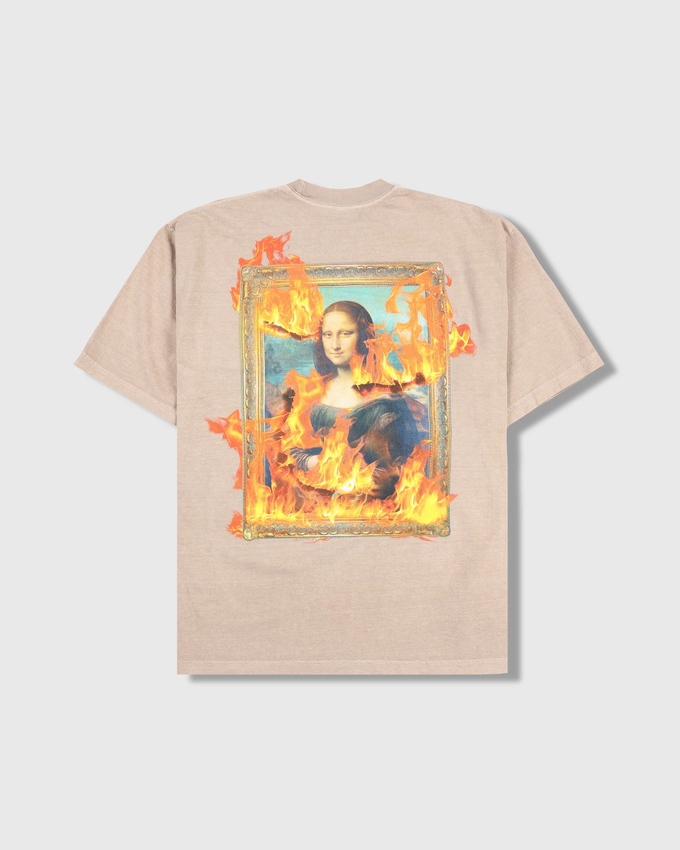 BURN AGAIN TEE S/S  - MUSHROOM