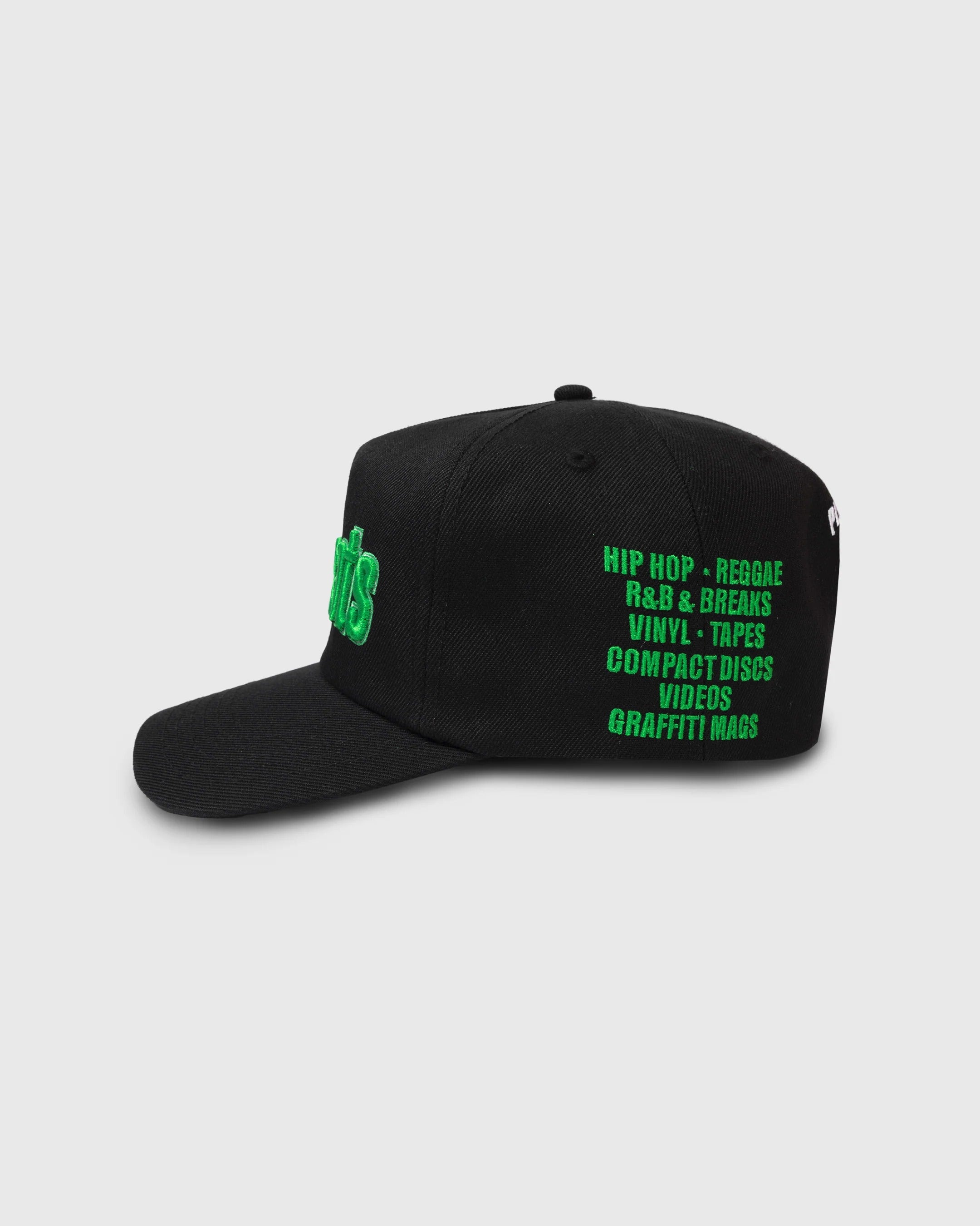 FAT BEATS SNAPBACK - BLACK