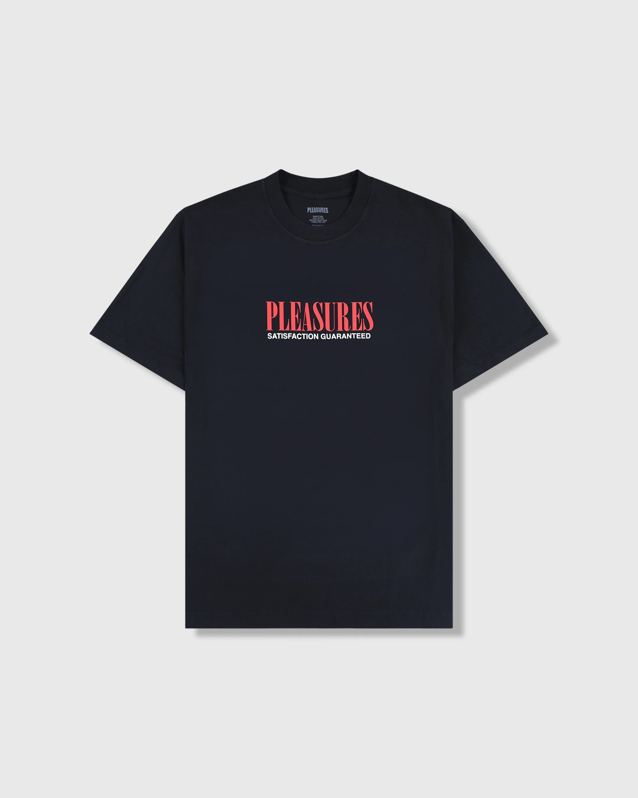 SATISFACTION TEE S/S - BLACK