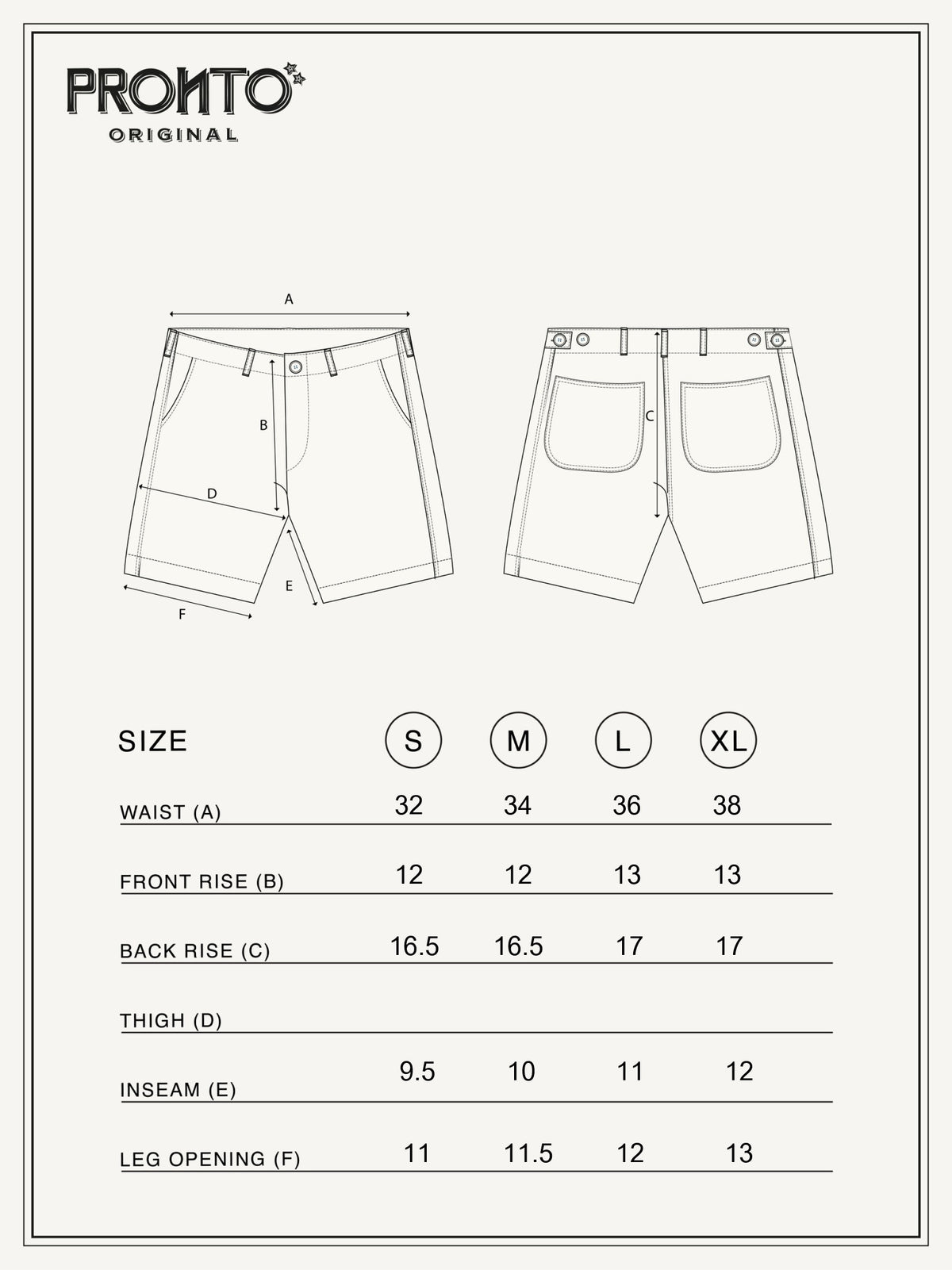 OG 40's shorts - 12.5oz Rayon Blend Selvedge