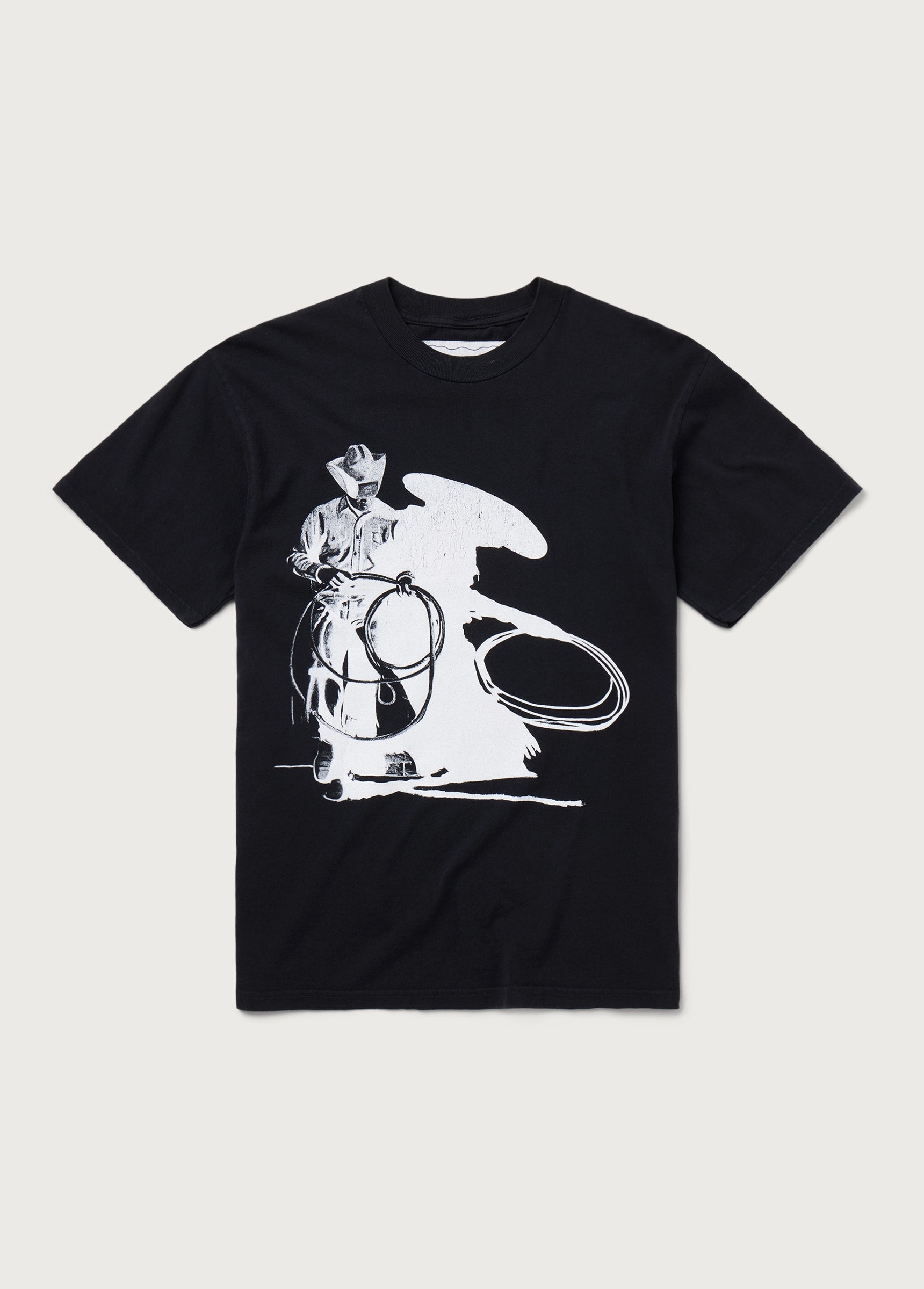 WANTED TEE S/S - BONE