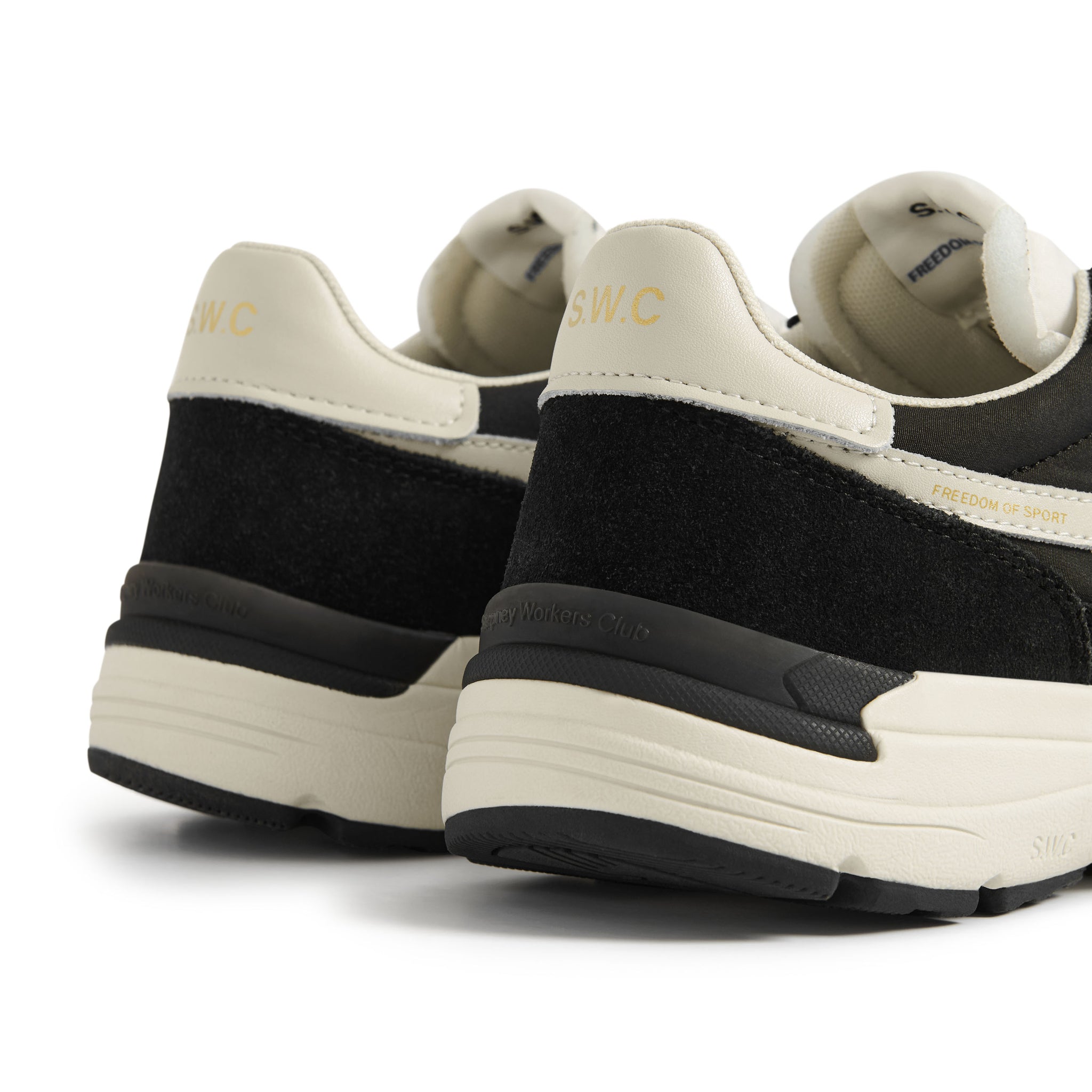 OSIER S-STRIKE SUEDE MIX - BLACK