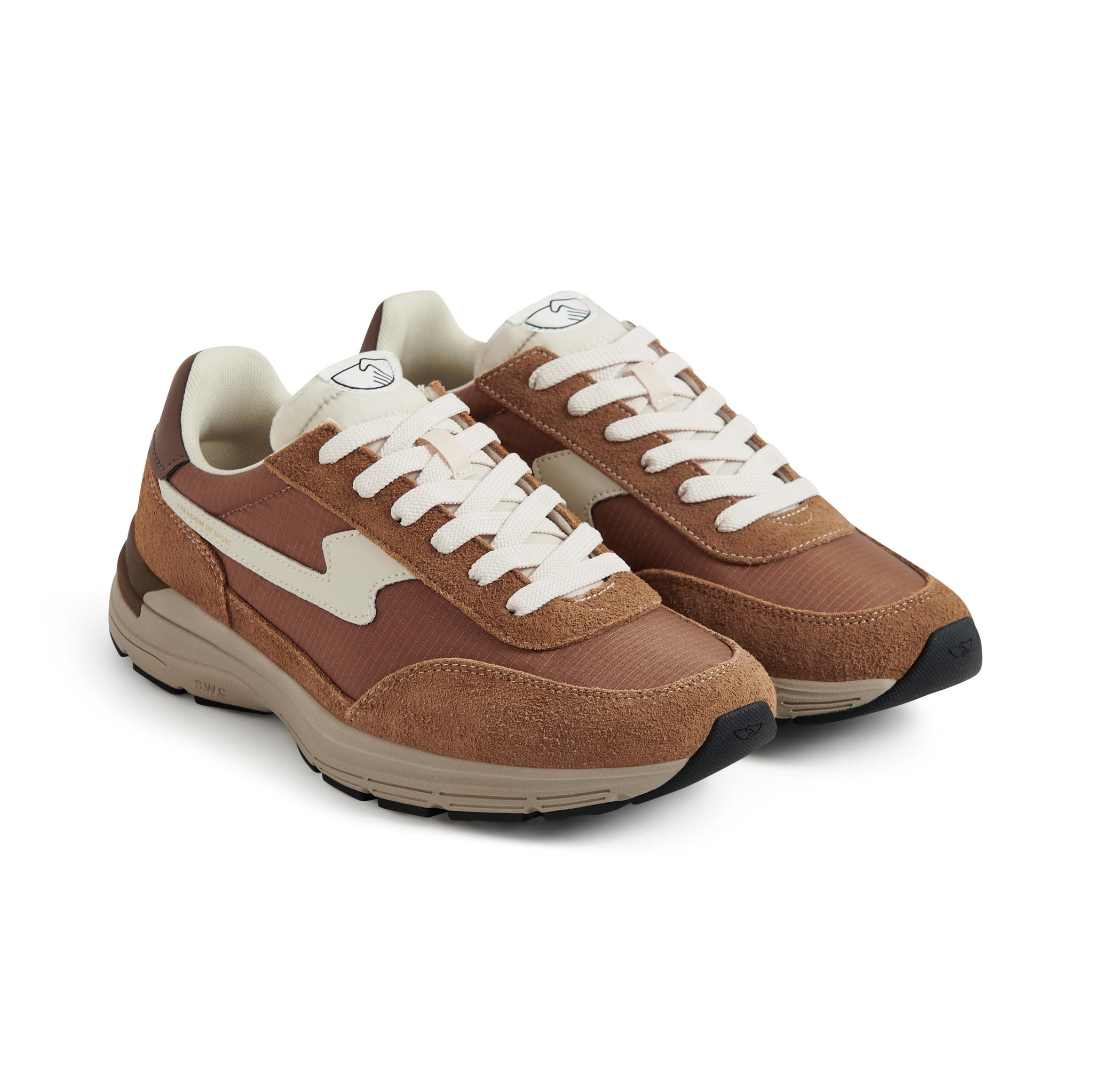 OSIER S-STRIKE SUEDE MIX - BROWN